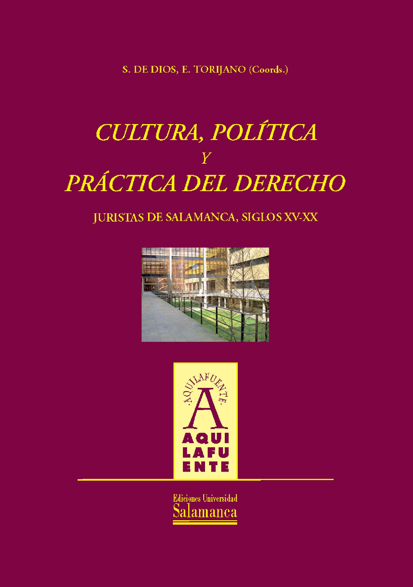 CULTURA, POLÌTICA Y PR·CTICA DEL DERECHO