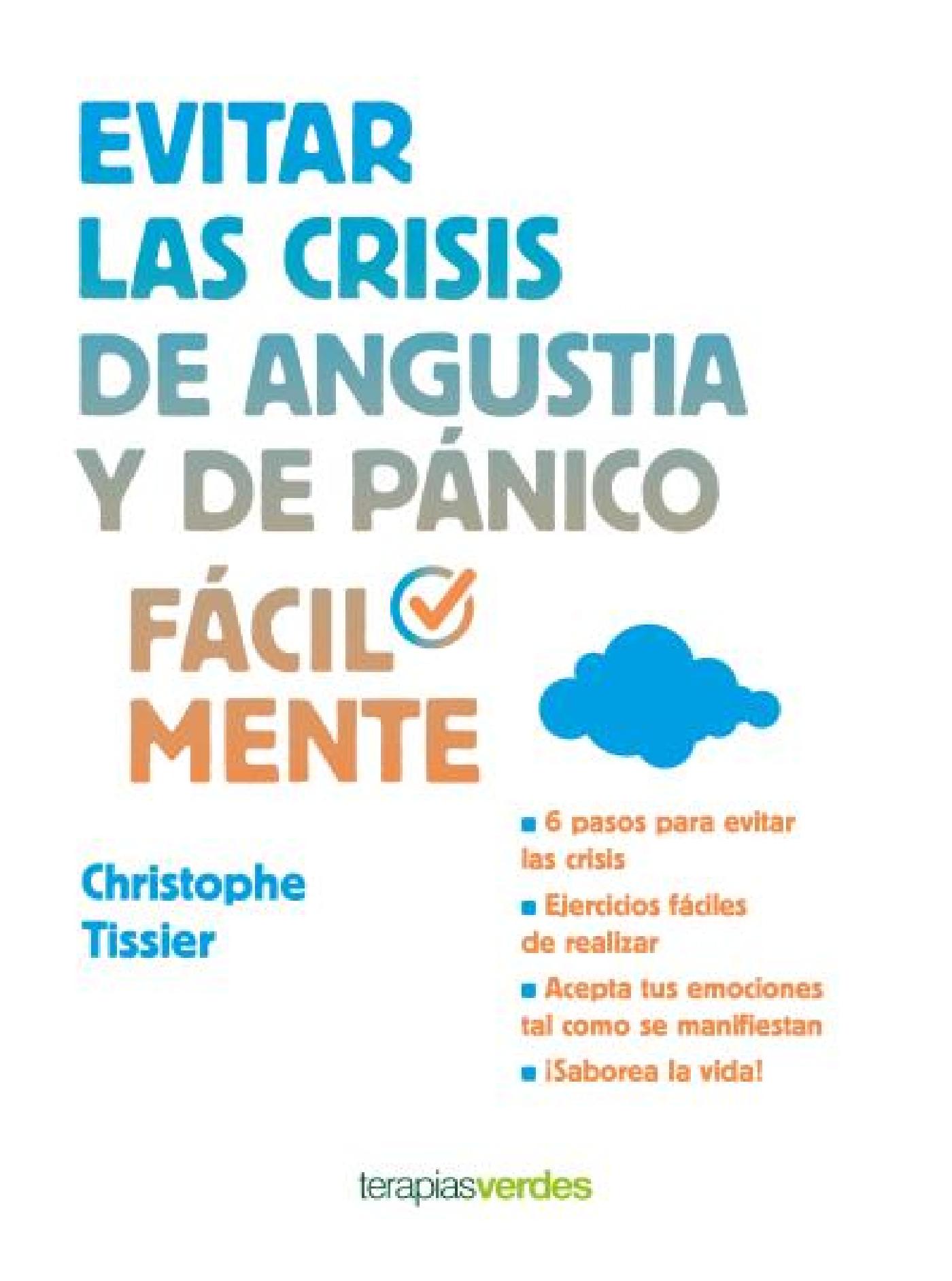 EVITAR LAS CRISIS DE ANGUSTIA Y PÁNICO FÁCILMENTE