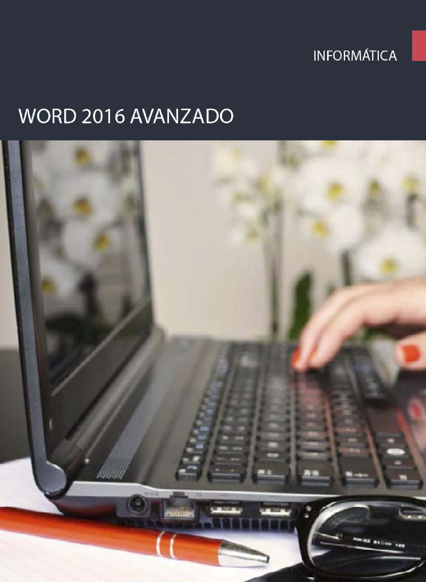 WORD 2016 AVANZADO