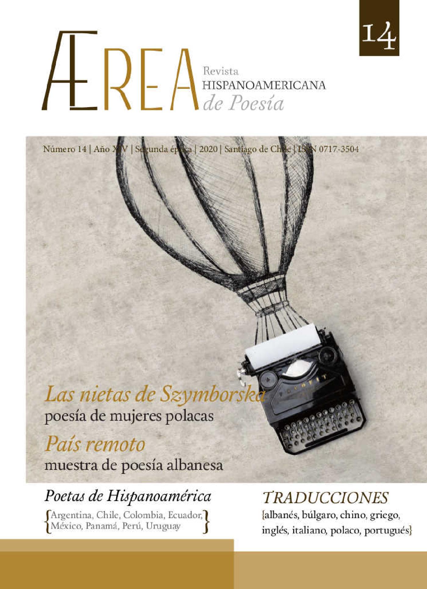 ÆREA, REVISTA HISPANOAMERICANA DE POESÍA NRO. 14