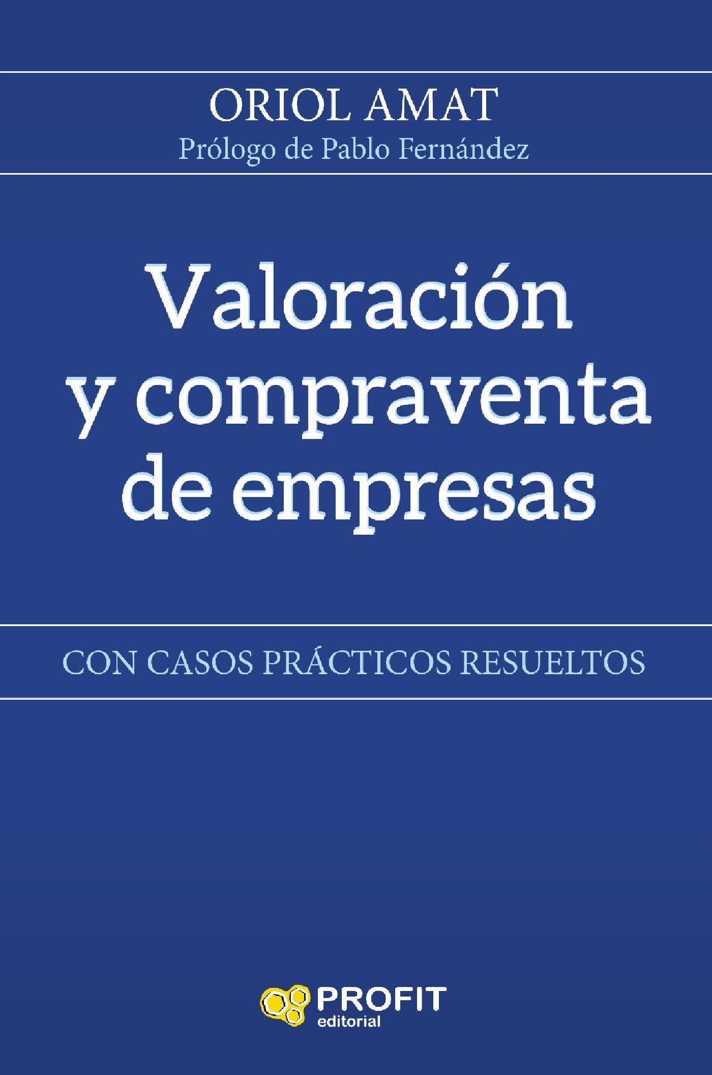 VALORACIÓN Y COMPRAVENTA DE EMPRESAS. EBOOK.
