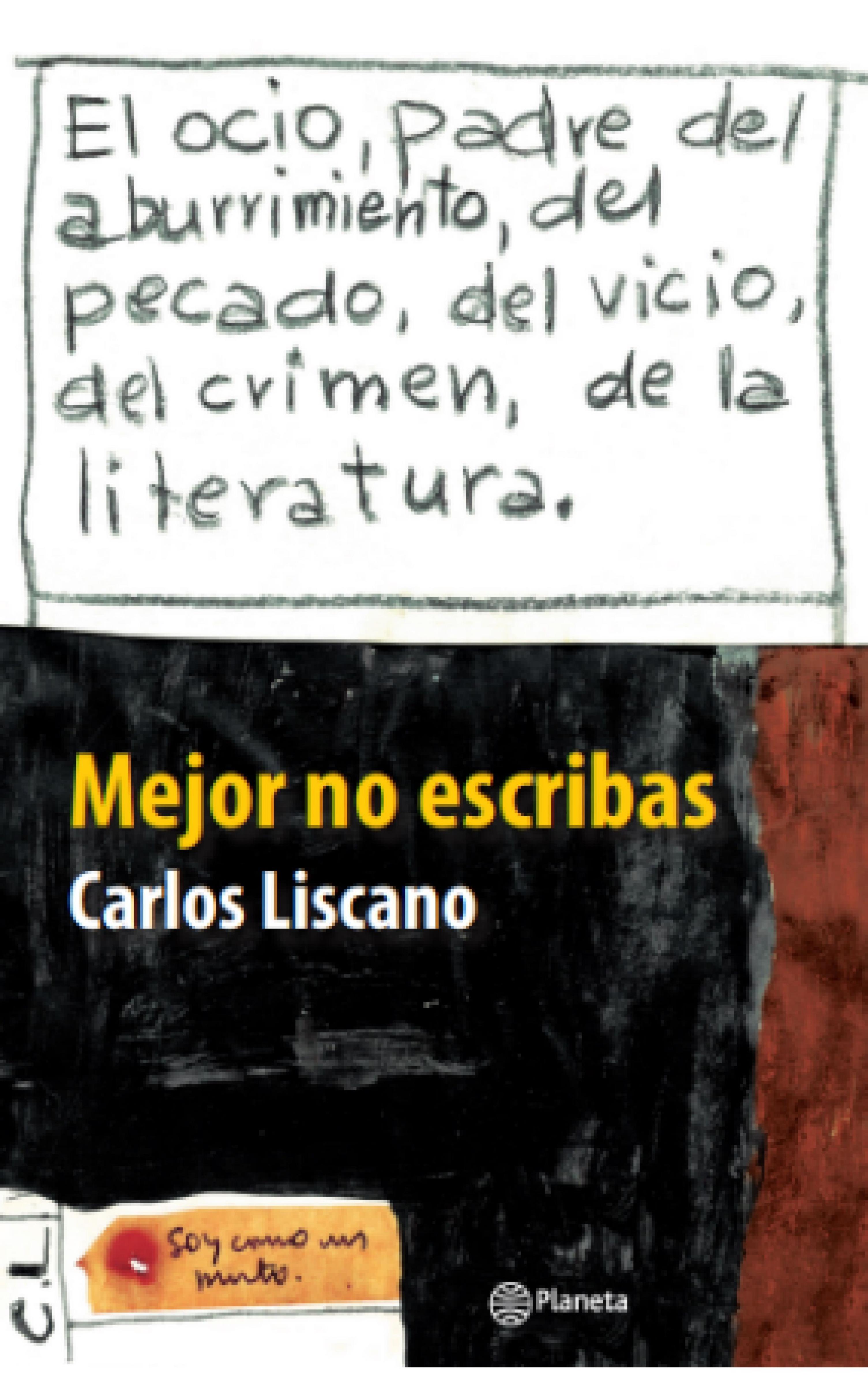 MEJOR NO ESCRIBAS