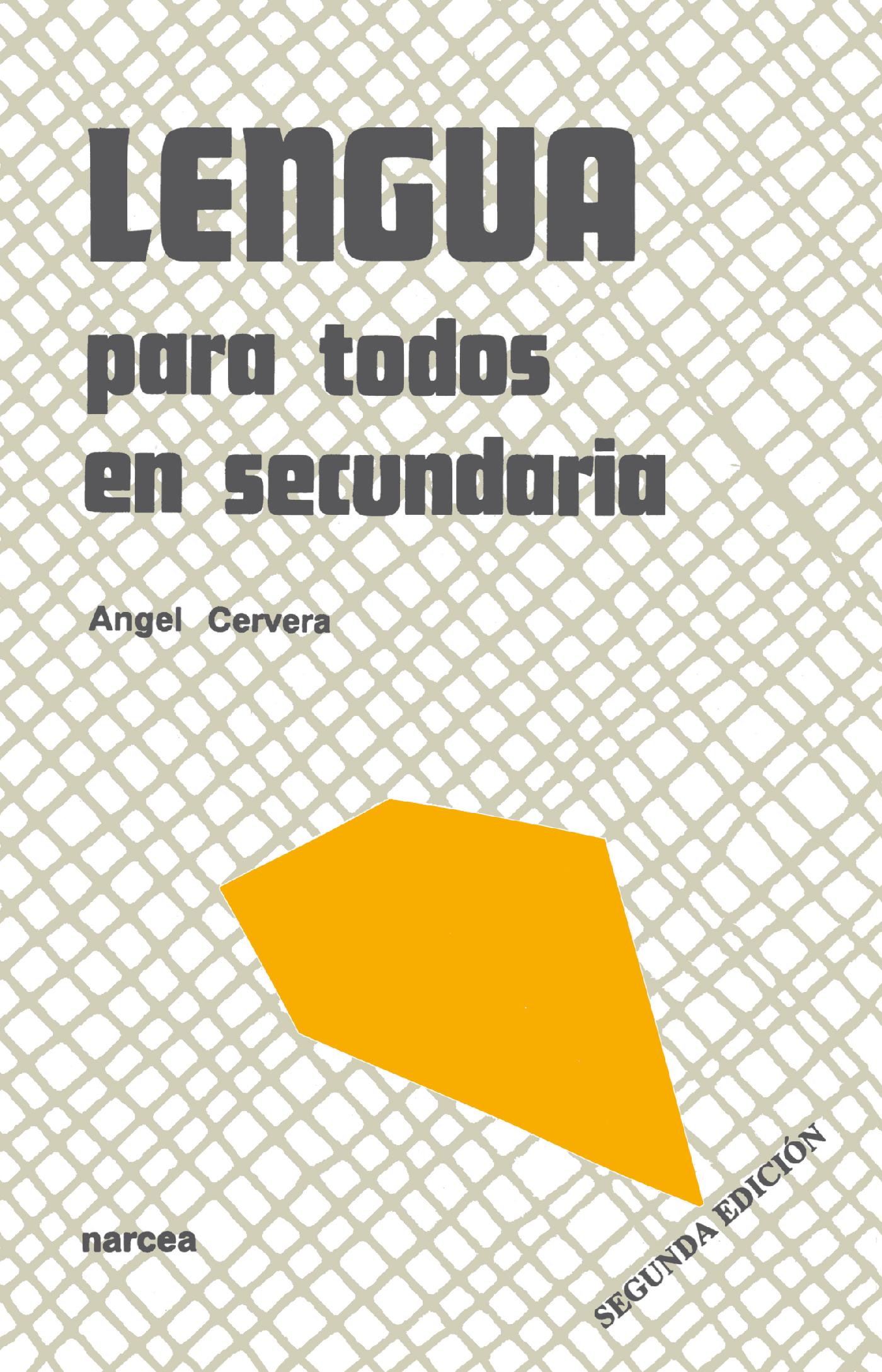LENGUA PARA TODOS EN SECUNDARIA