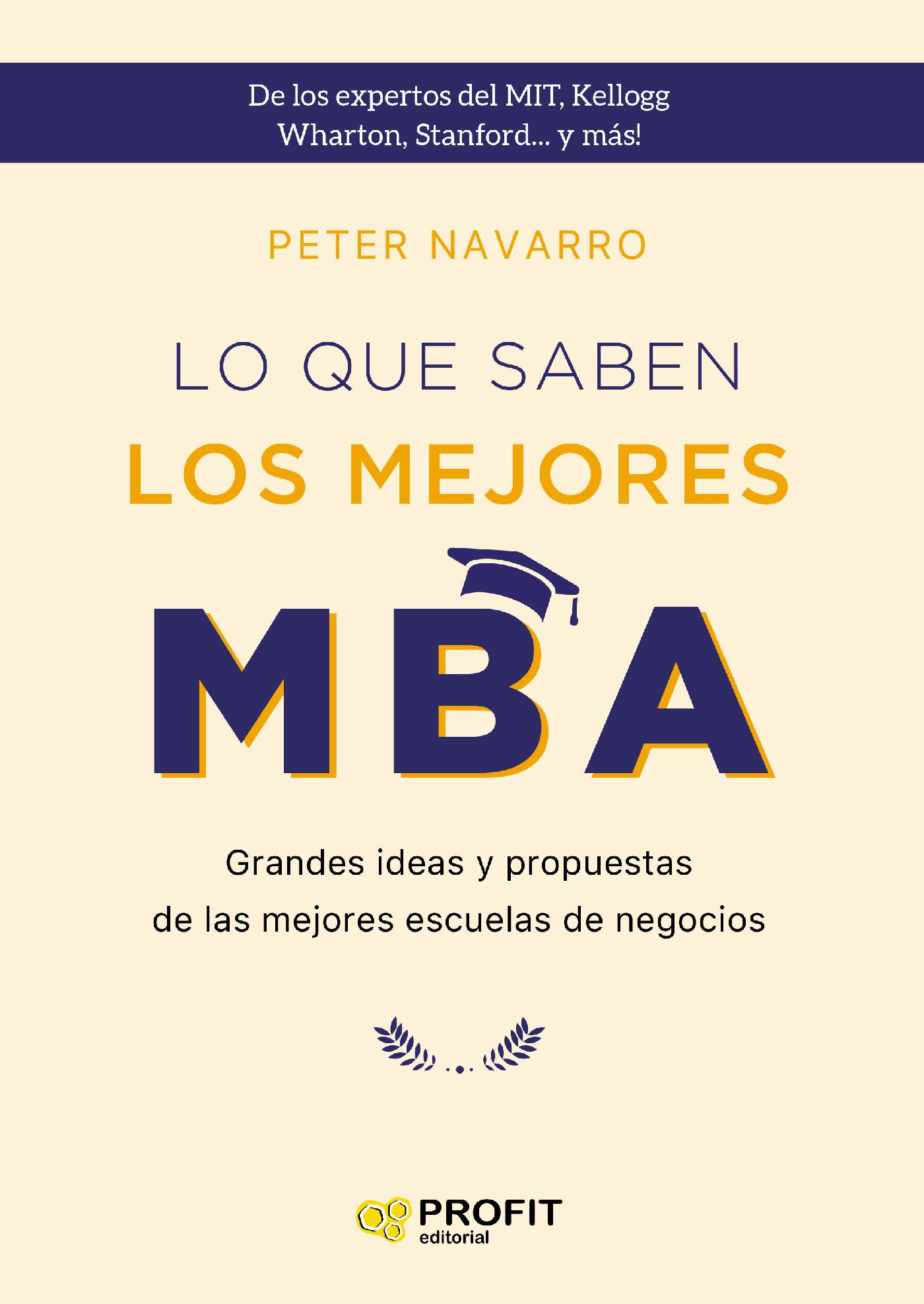 LO QUE SABEN LOS MEJORES MBA. EBOOK