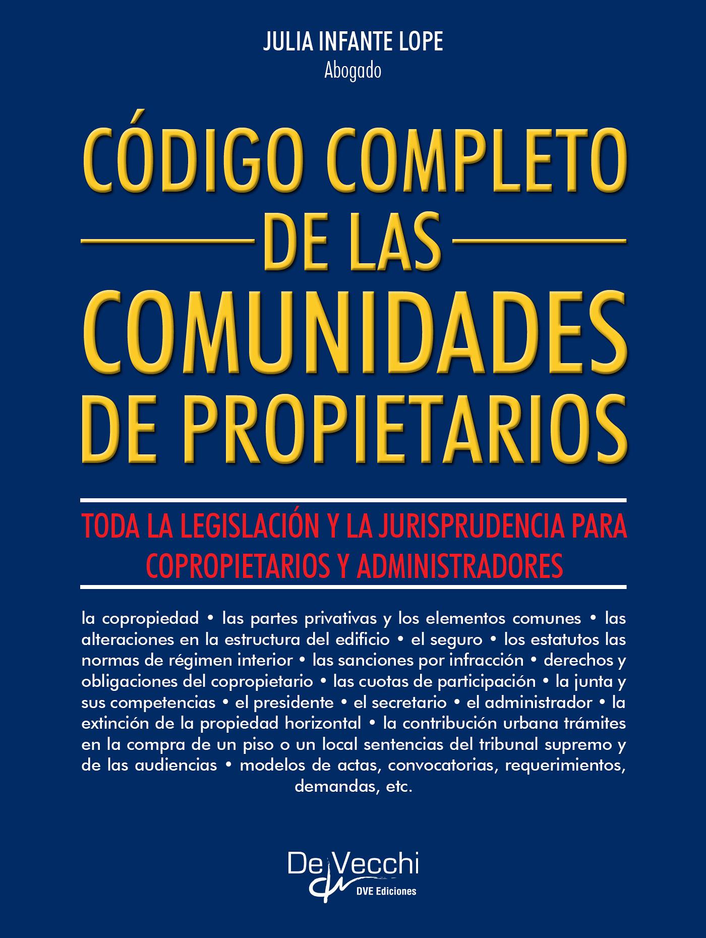 Código Completo de las Comunidades de Propietarios