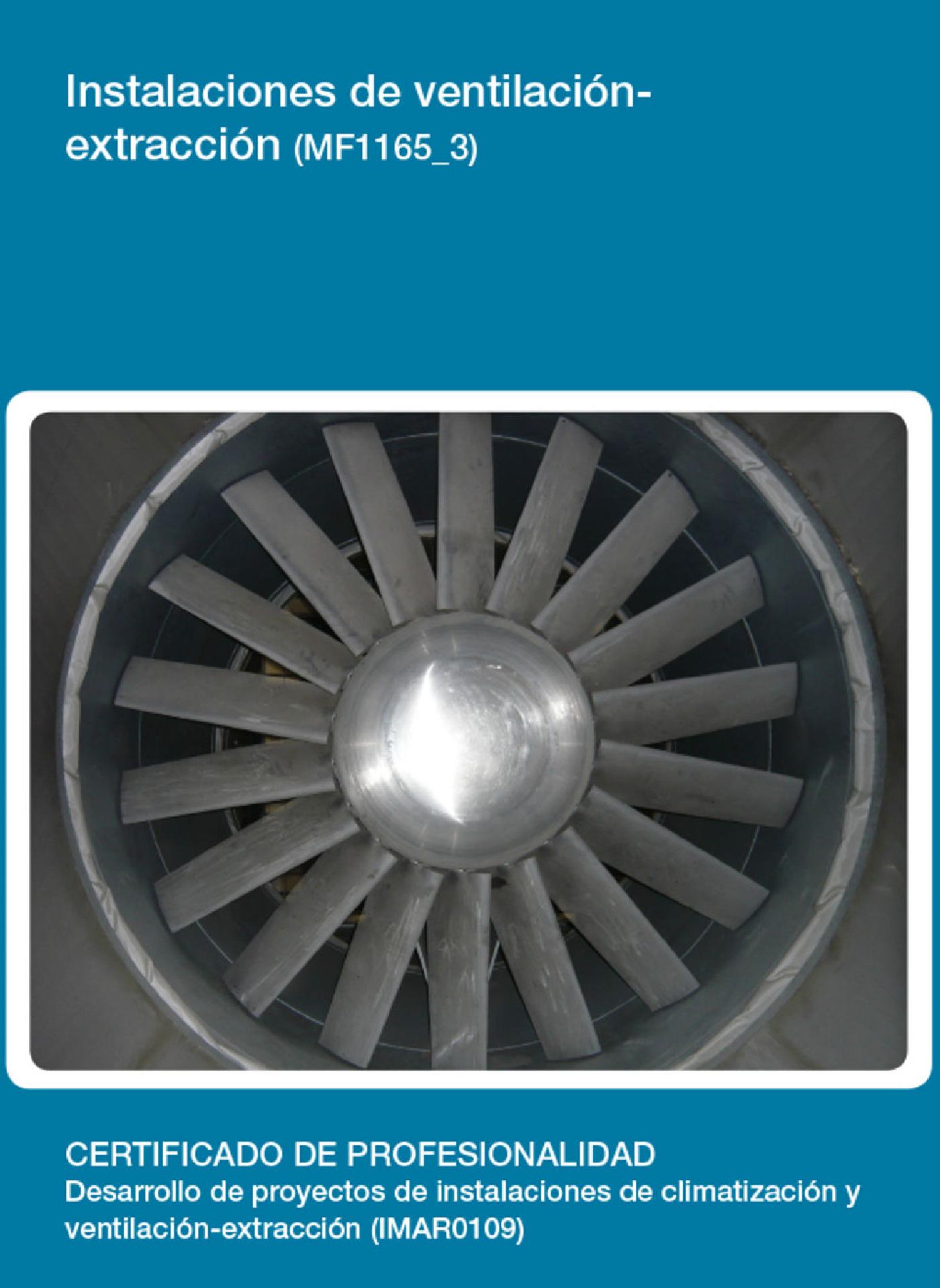 MF1165_3 - INSTALACIONES DE VENTILACIÓN-EXTRACCIÓN