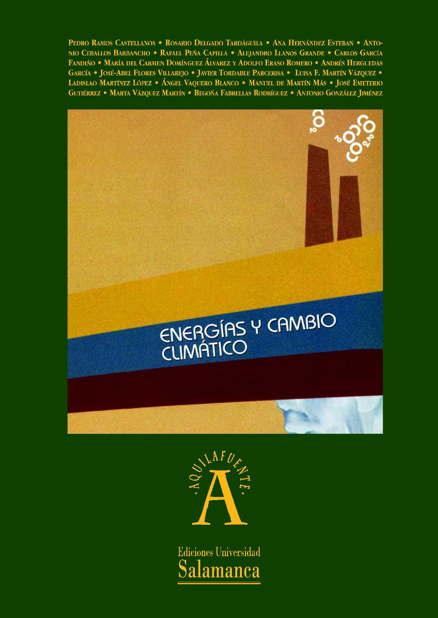 ENERGÌAS Y CAMBIO CLIM·TICO
