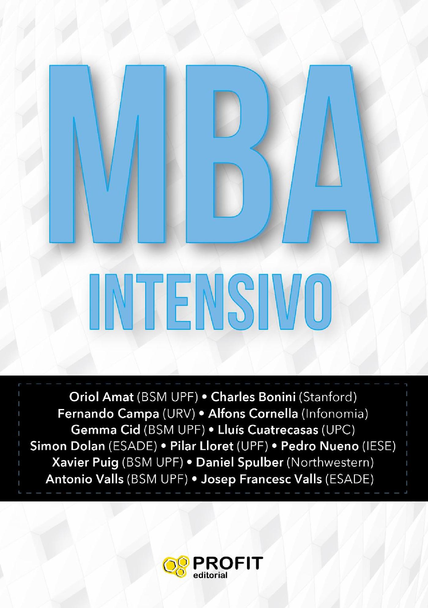 MBA INTENSIVO. EBOOK.