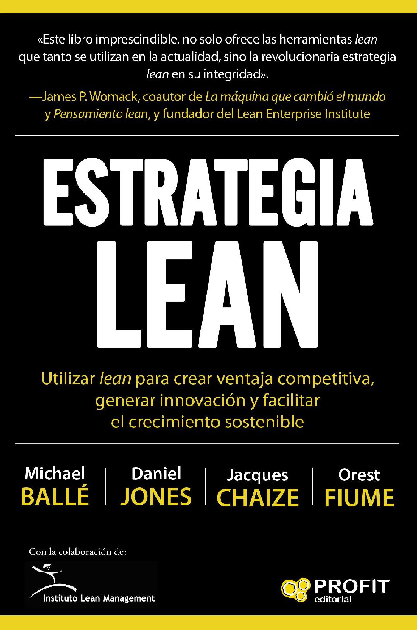 ESTRATEGIA LEAN. EBOOK.