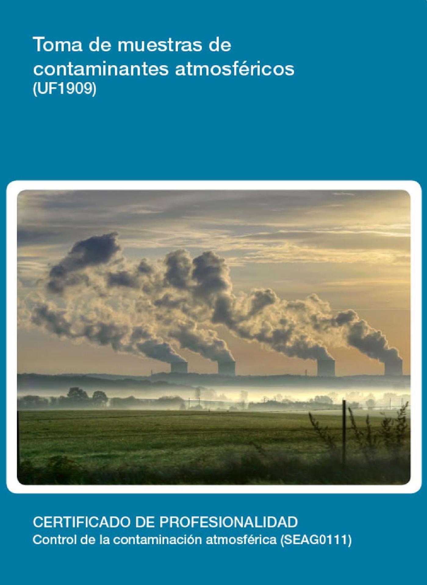 UF1909 - TOMA DE MUESTRAS DE CONTAMINANTES ATMOSFÉRICOS