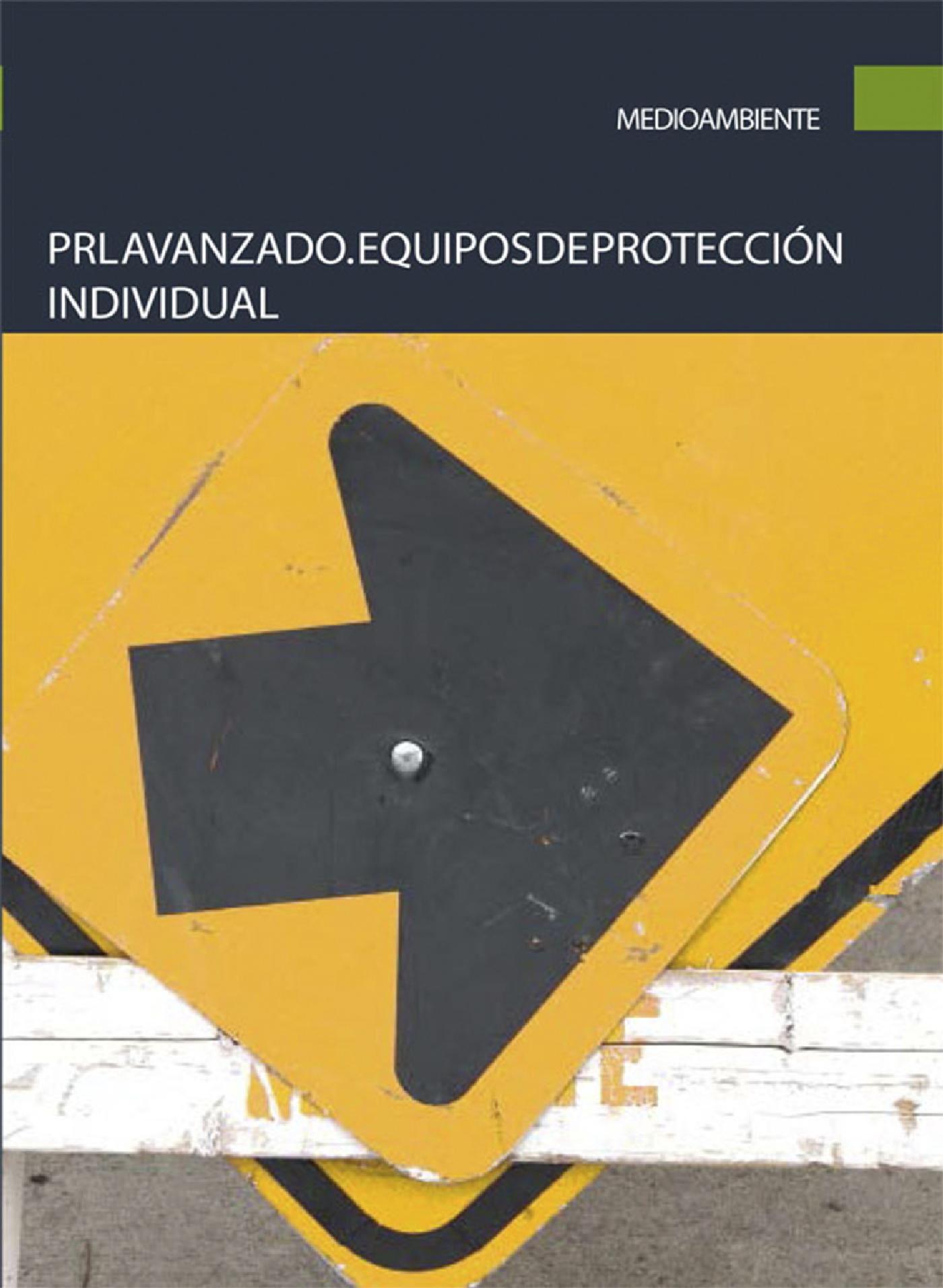 PRL AVANZADO. EQUIPOS DE PROTECCIÓN INDIVIDUAL
