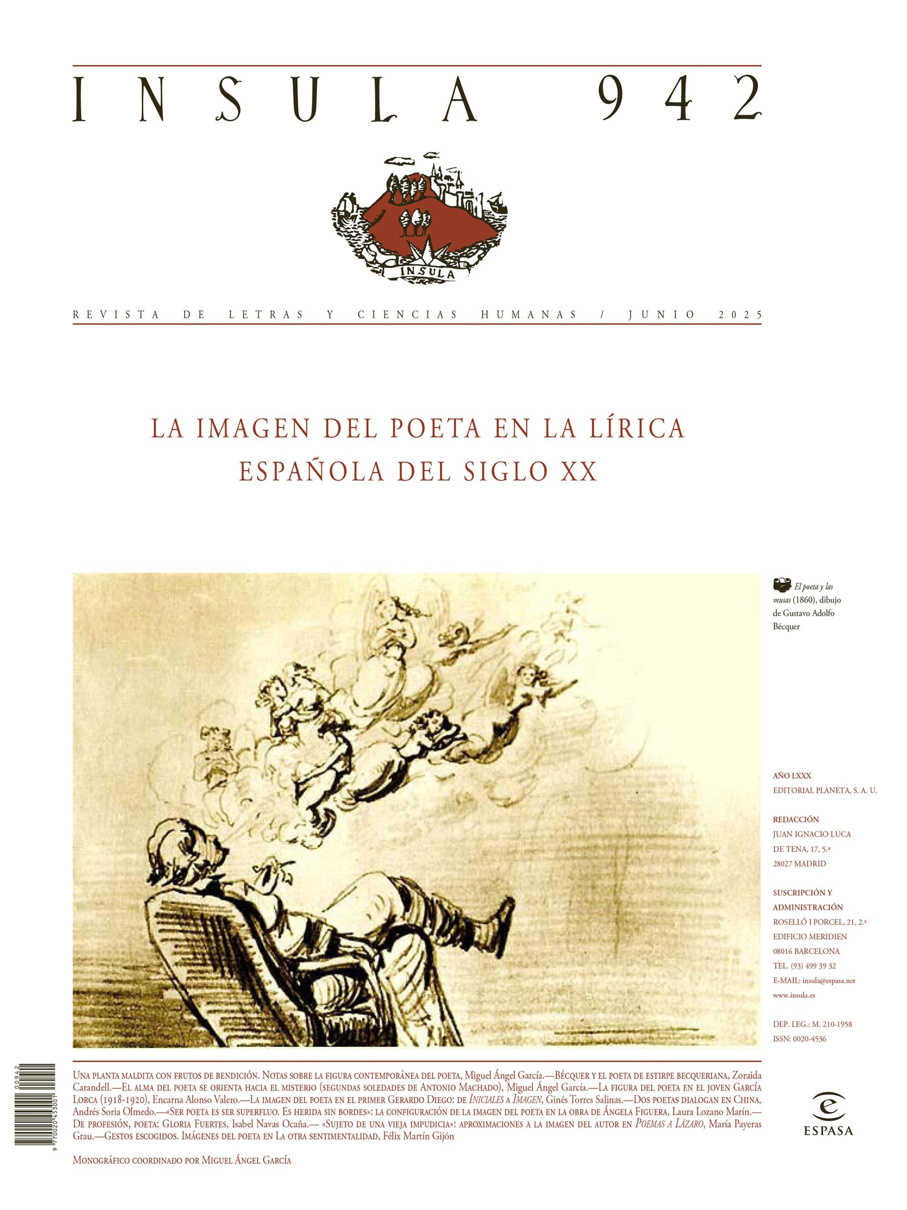 LA IMAGEN DEL POETA EN LA LÍRICA ESPAÑOLA DEL SIGLO XX