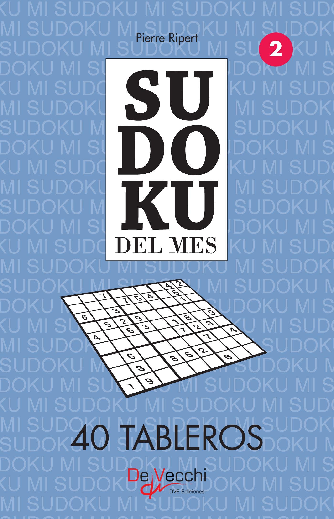 SUDOKU DEL MES 2 - 40 TABLEROS