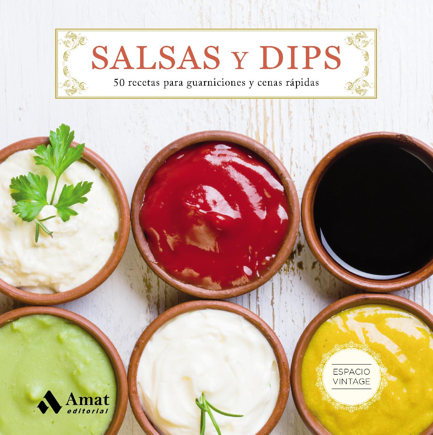 SALSAS Y DIPS. EBOOK.