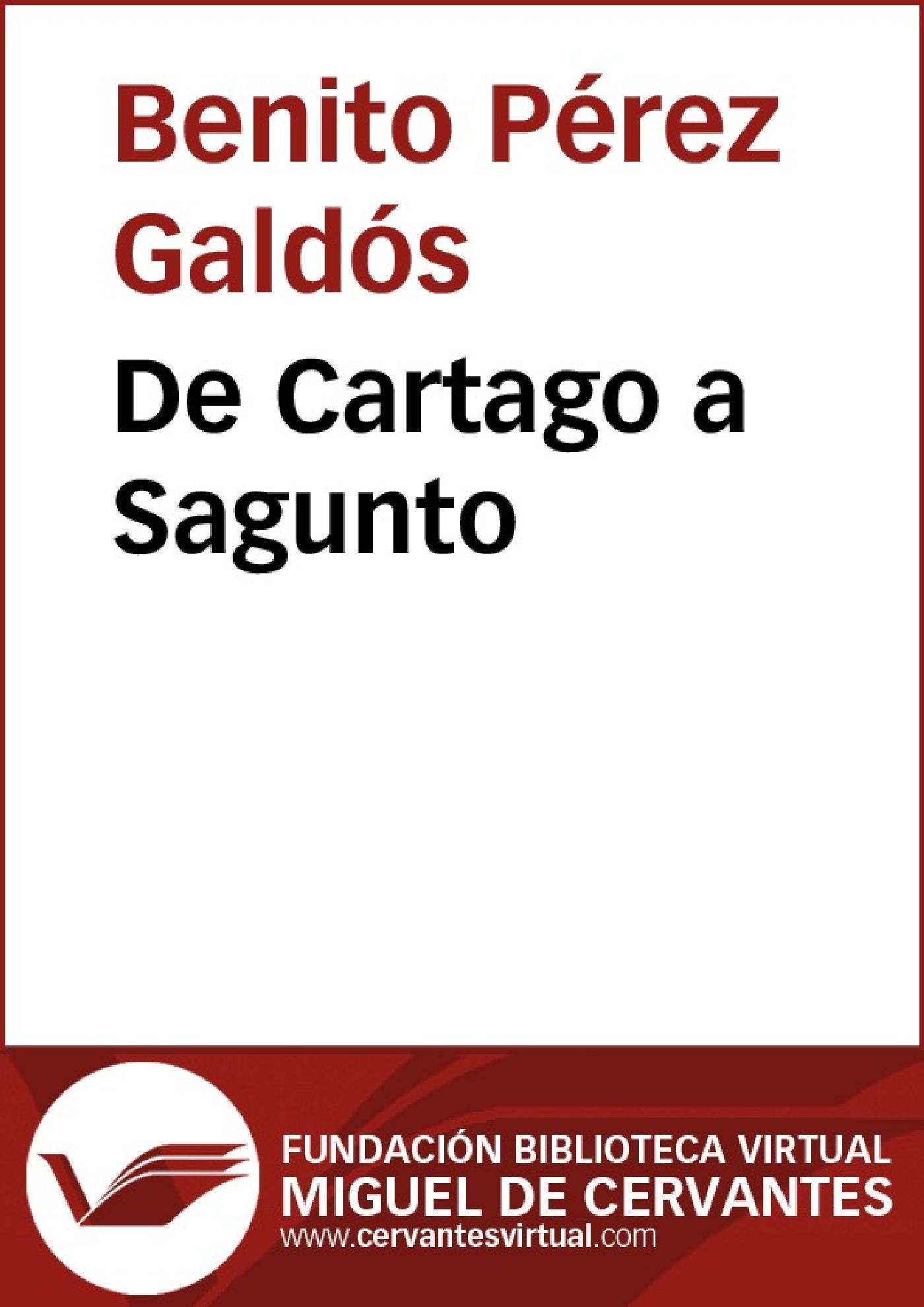 DE CARTAGO A SAGUNTO