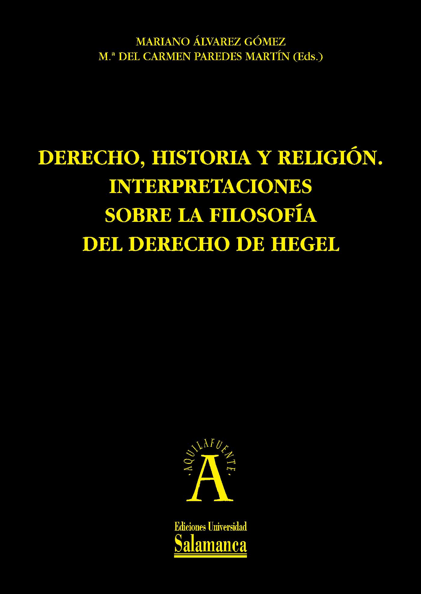 DERECHO, HISTORIA Y RELIGIÛN