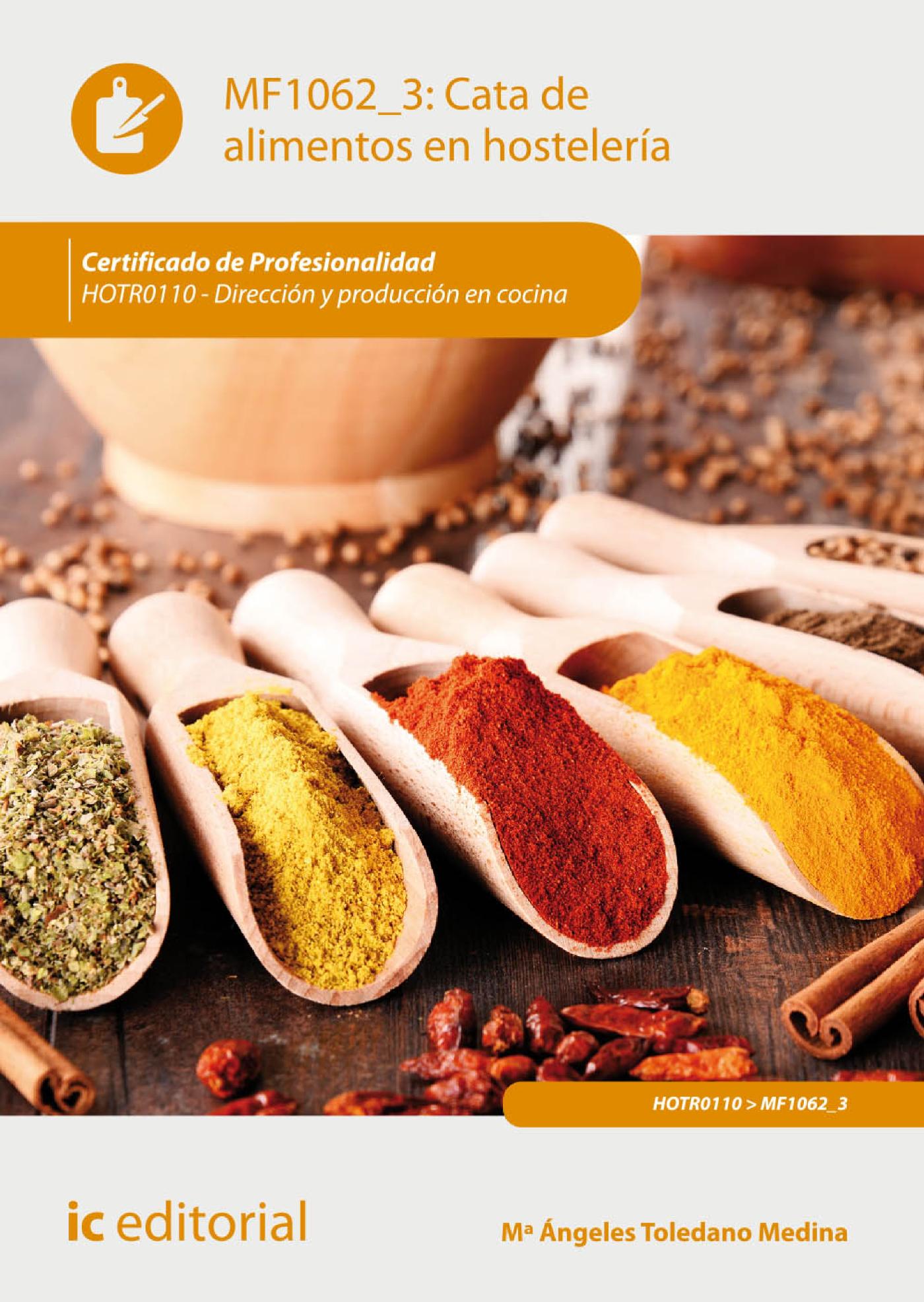 CATA DE ALIMENTOS EN HOSTELERÍA. HOTR0110