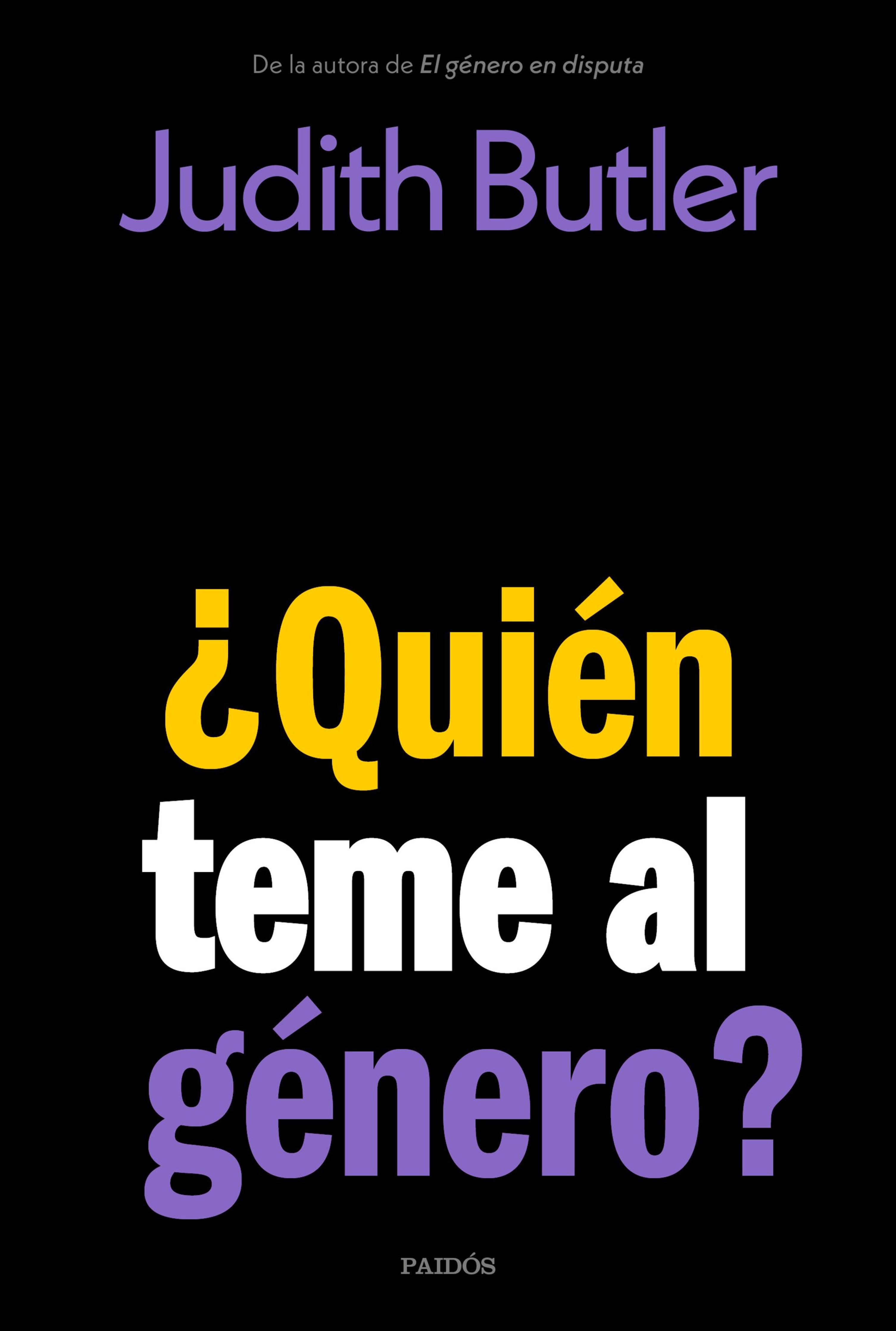 ¿QUIÉN TEME AL GÉNERO?
