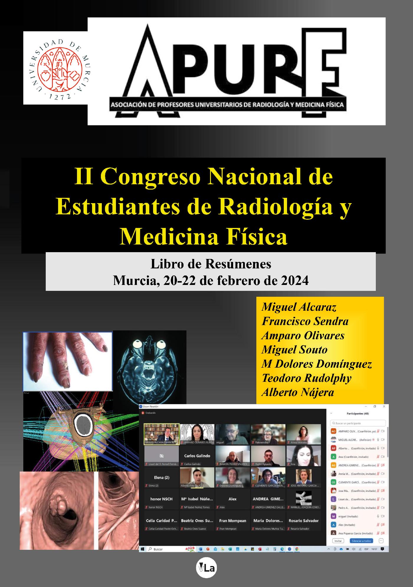 II CONGRESO NACIONAL DE ESTUDIANTES DE RADIOLOGÍA Y MEDICINA FÍSICA