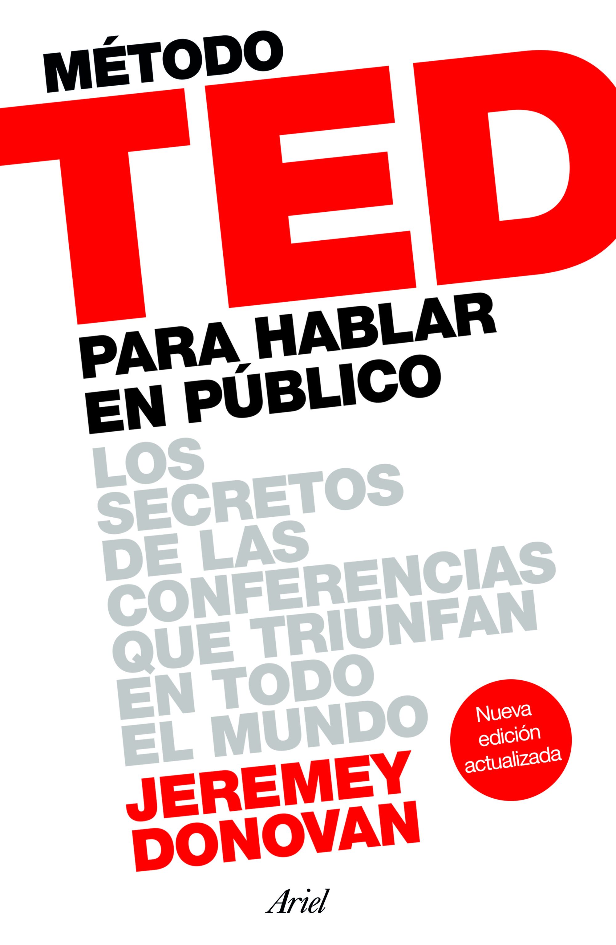 EL MÉTODO TED PARA HABLAR EN PÚBLICO