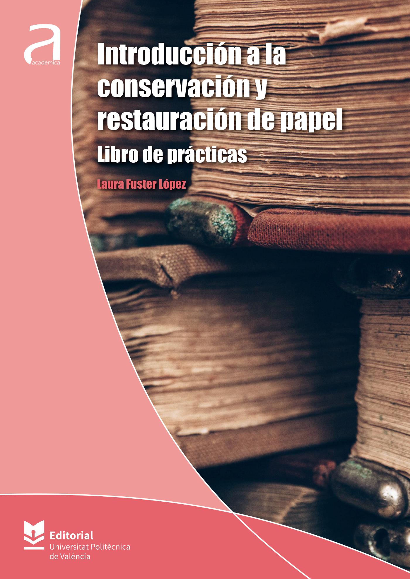INTRODUCCIÓN A LA CONSERVACIÓN Y RESTAURACIÓN DE PAPEL. LIBRO DE PRÁCTICAS 