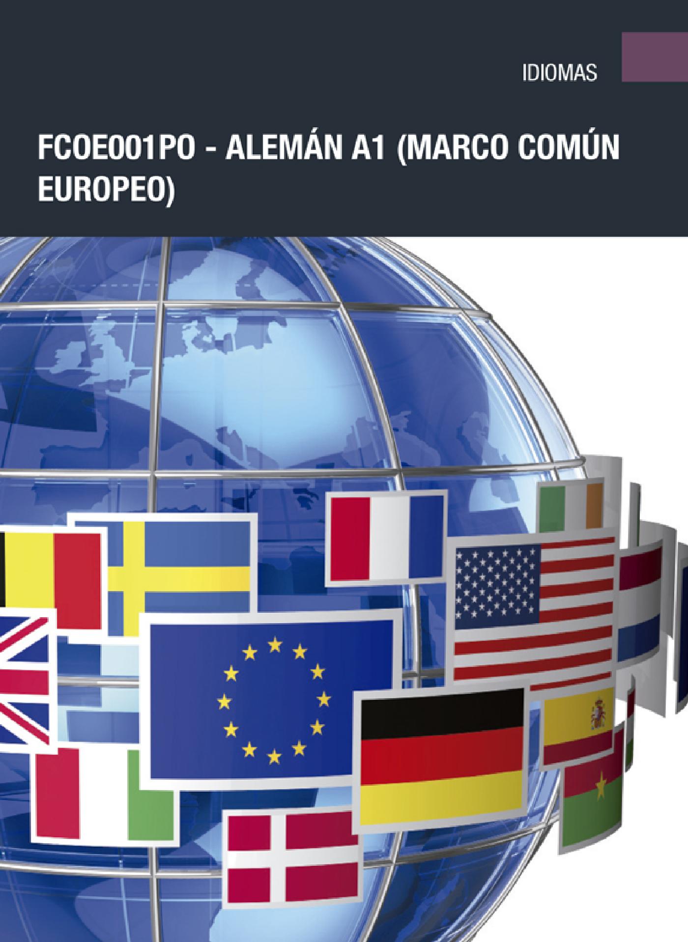 FCOE001PO: ALEMÁN A1 (MARCO COMÚN EUROPEO)