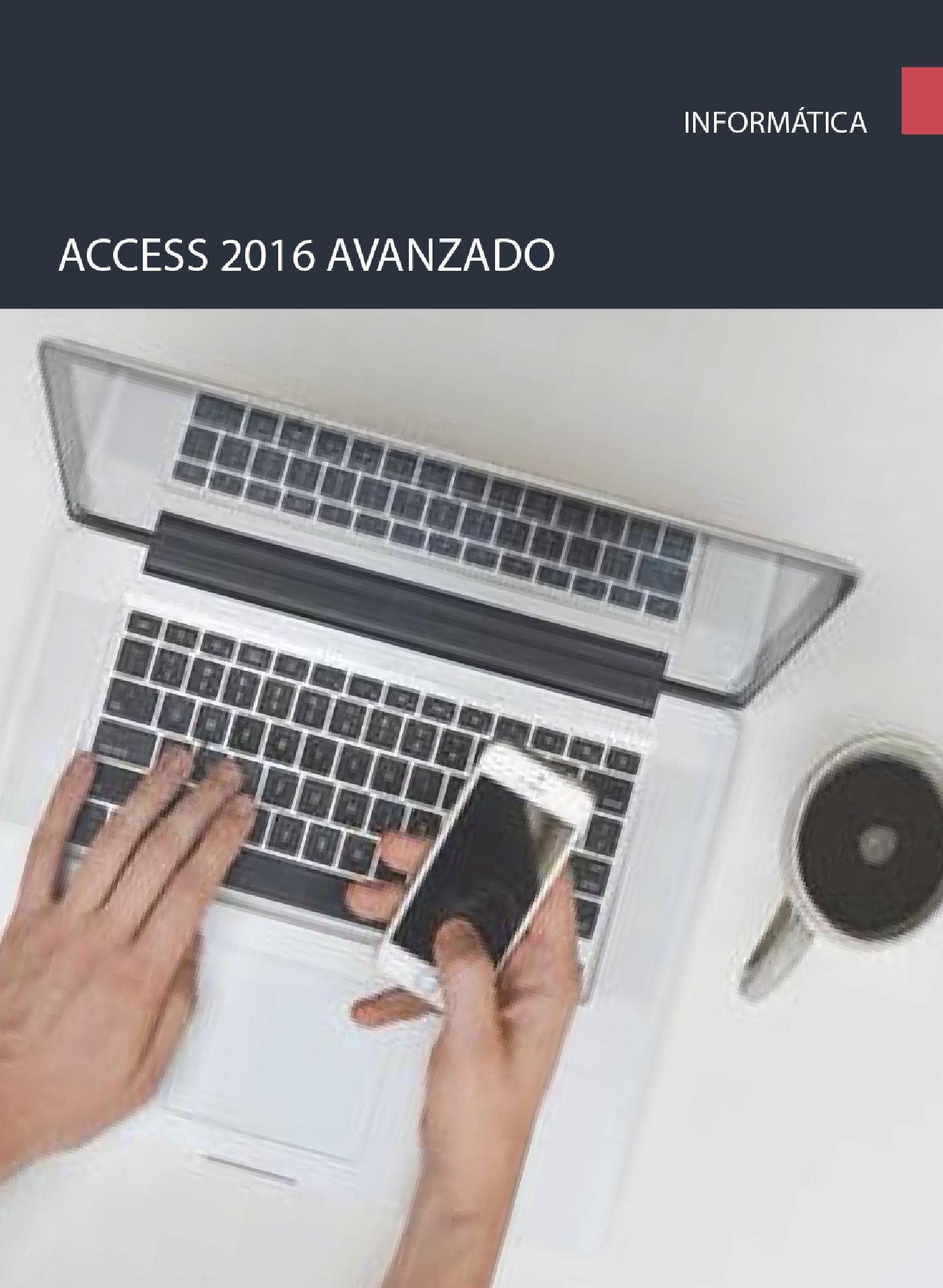 ACCESS 2016 AVANZADO