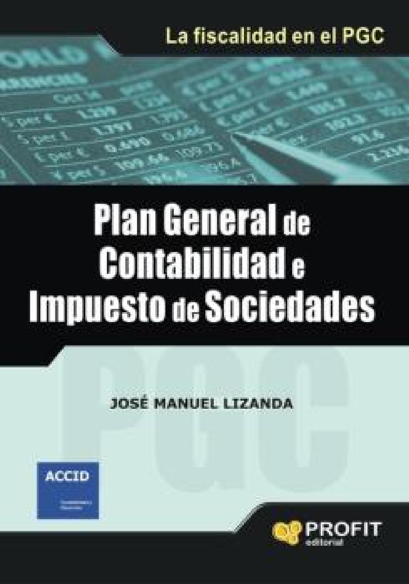 PLAN GENERAL DE CONTABILIDAD E IMPUESTO DE SOCIEDADES. EBOOK
