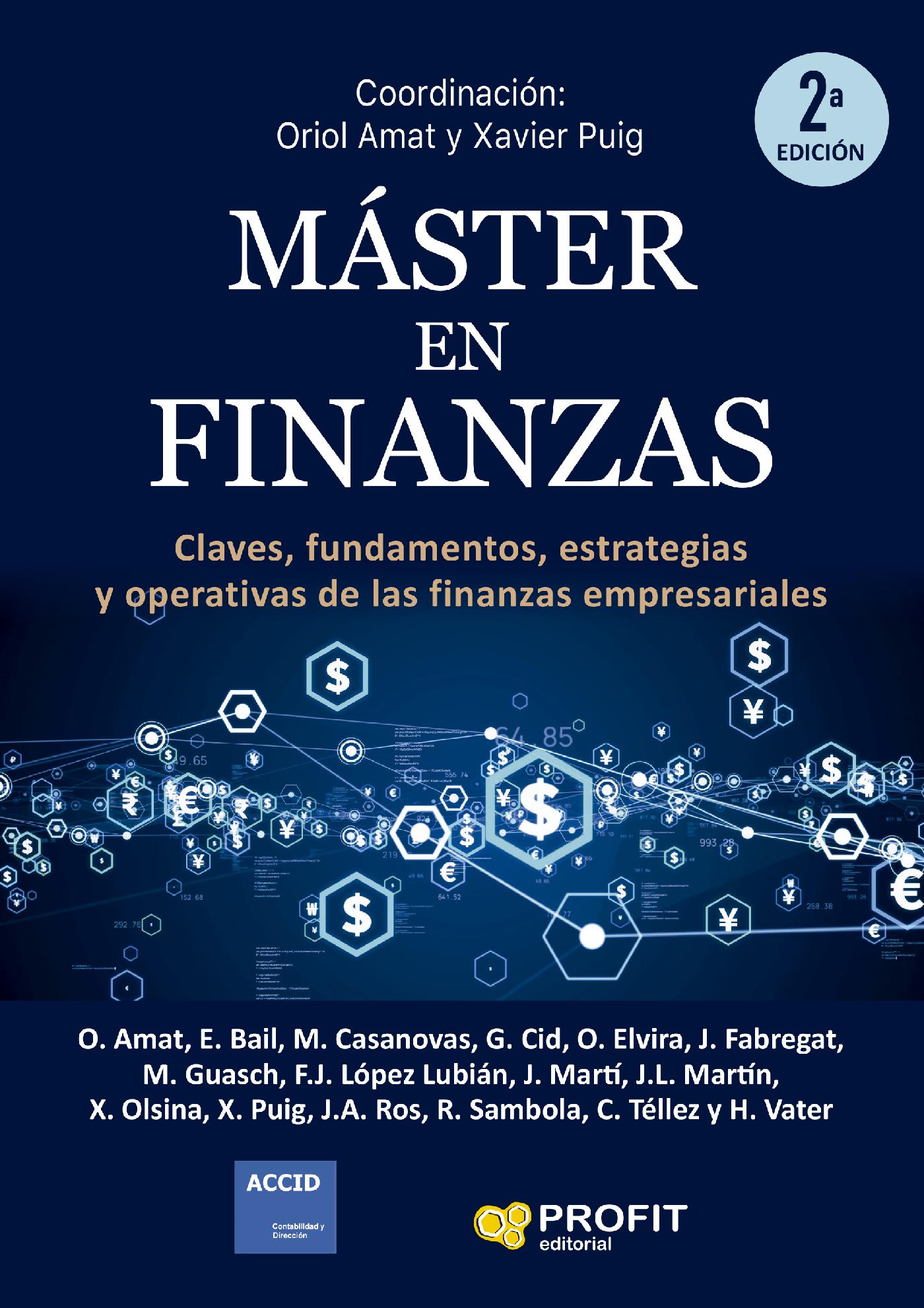 MASTER EN FINANZAS. EBOOK.