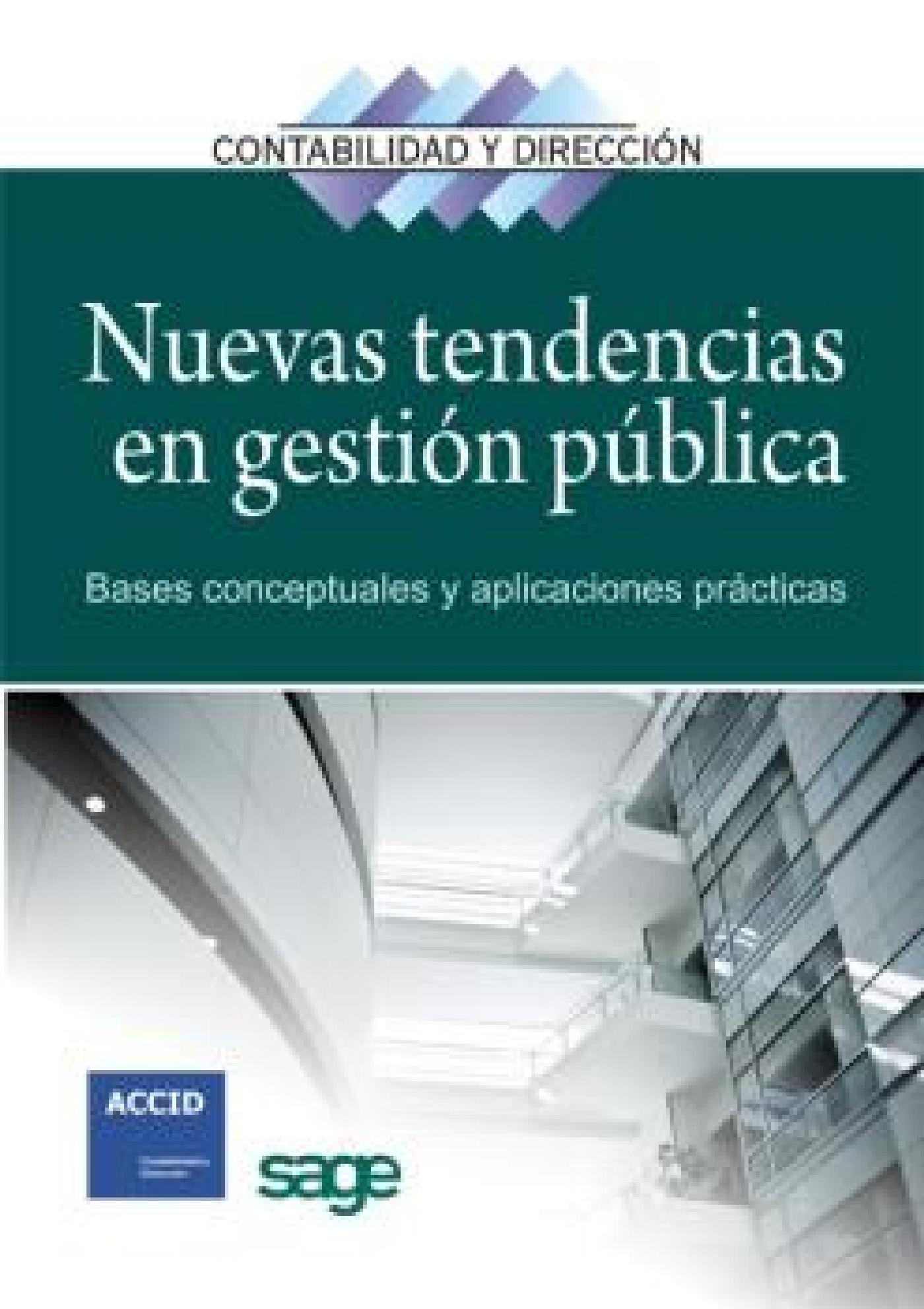 NUEVAS TENDENCIAS EN GESTIÓN PÚBLICA. EBOOK