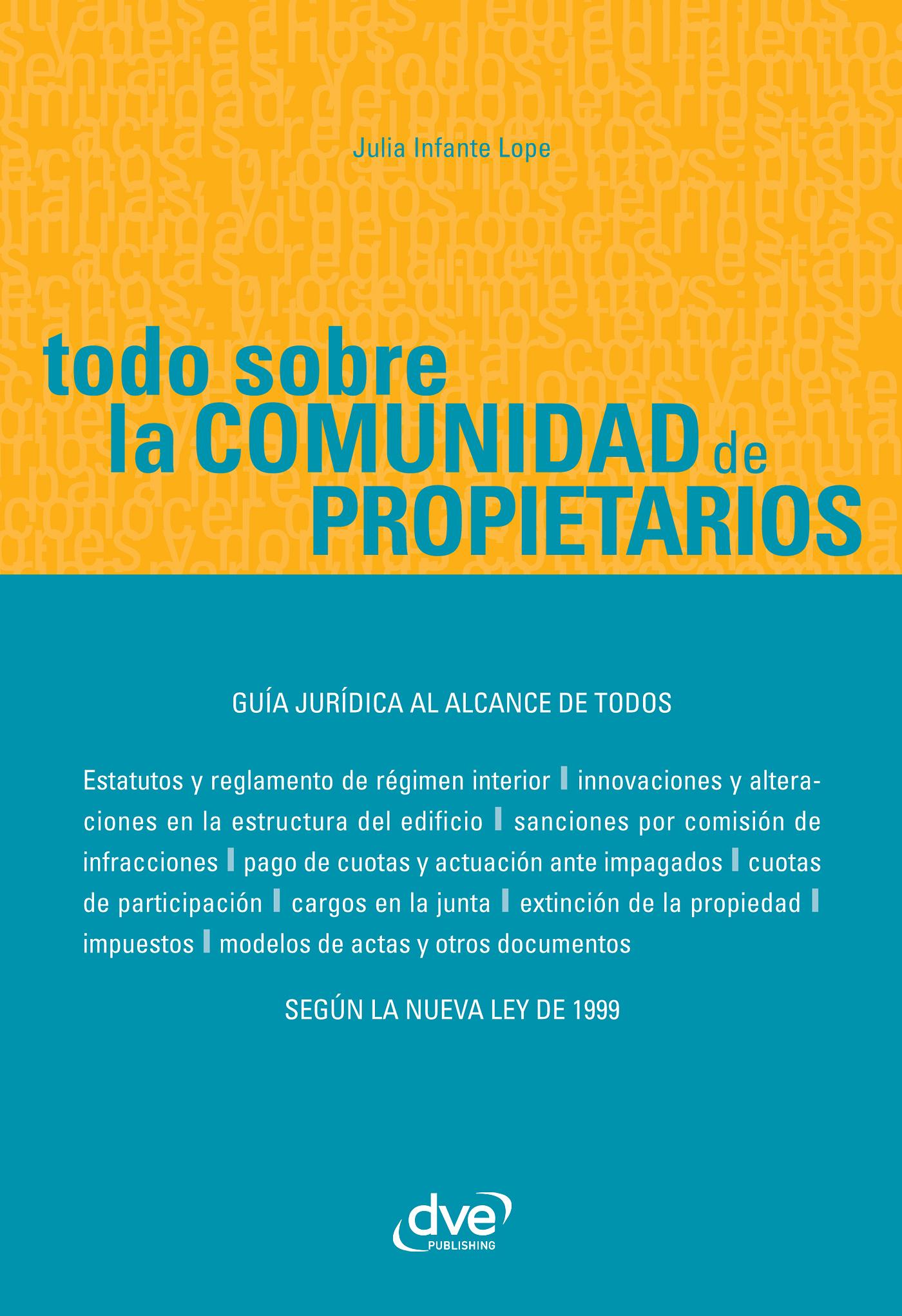 TODO SOBRE LA COMUNIDAD DE PROPIETARIOS