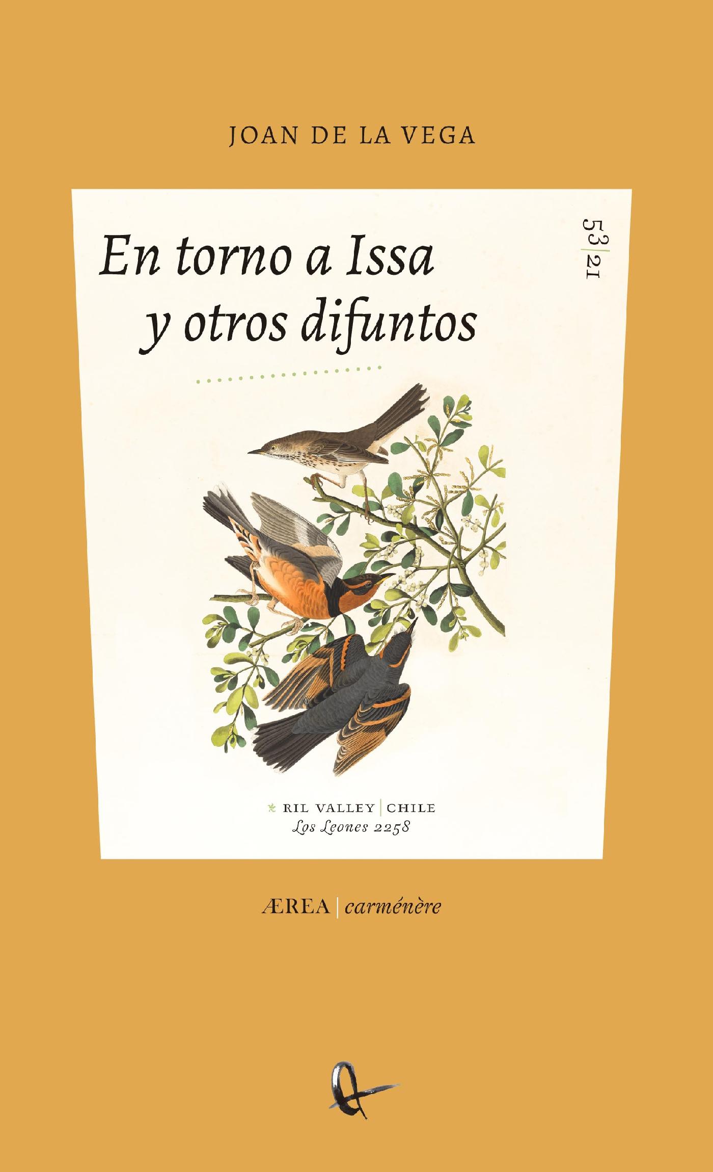 EN TORNO A ISSA Y OTROS DIFUNTOS