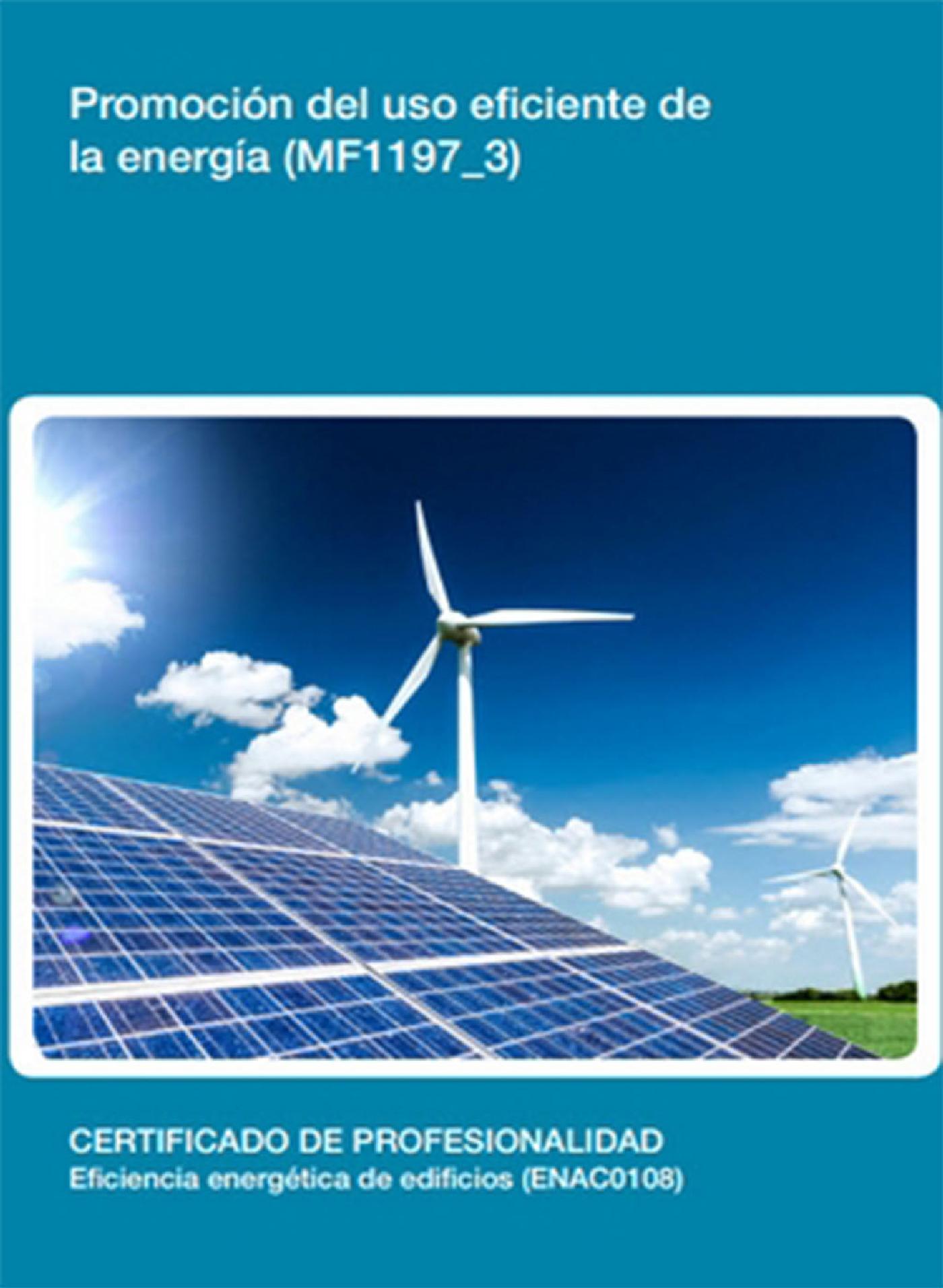 MF1197_3 - PROMOCIÓN DEL USO EFICIENTE DE LA ENERGÍA