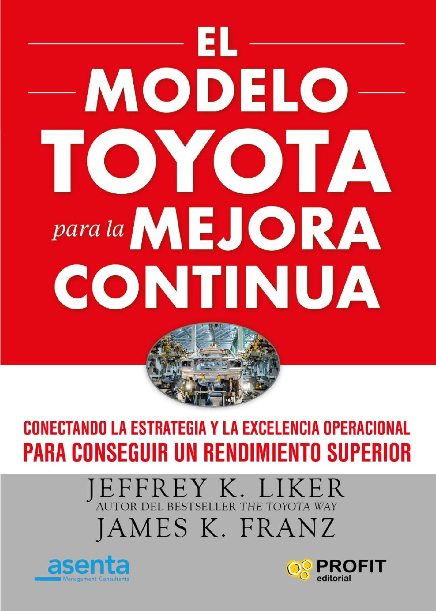 EL MODELO TOYOTA PARA LA MEJORA CONTINUA. EBOOK.