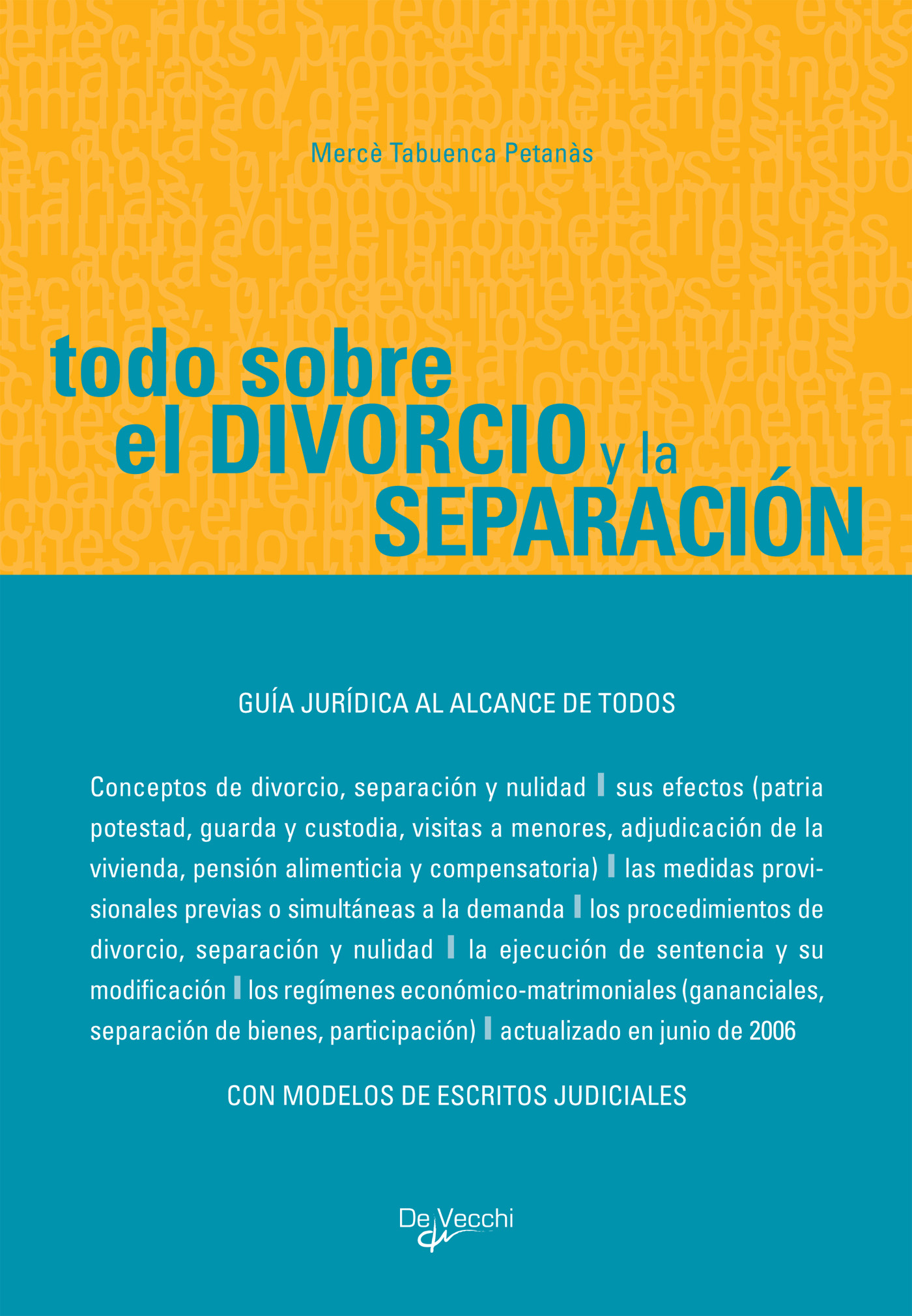 TODO SOBRE EL DIVORCIO Y LA SEPARACIÓN