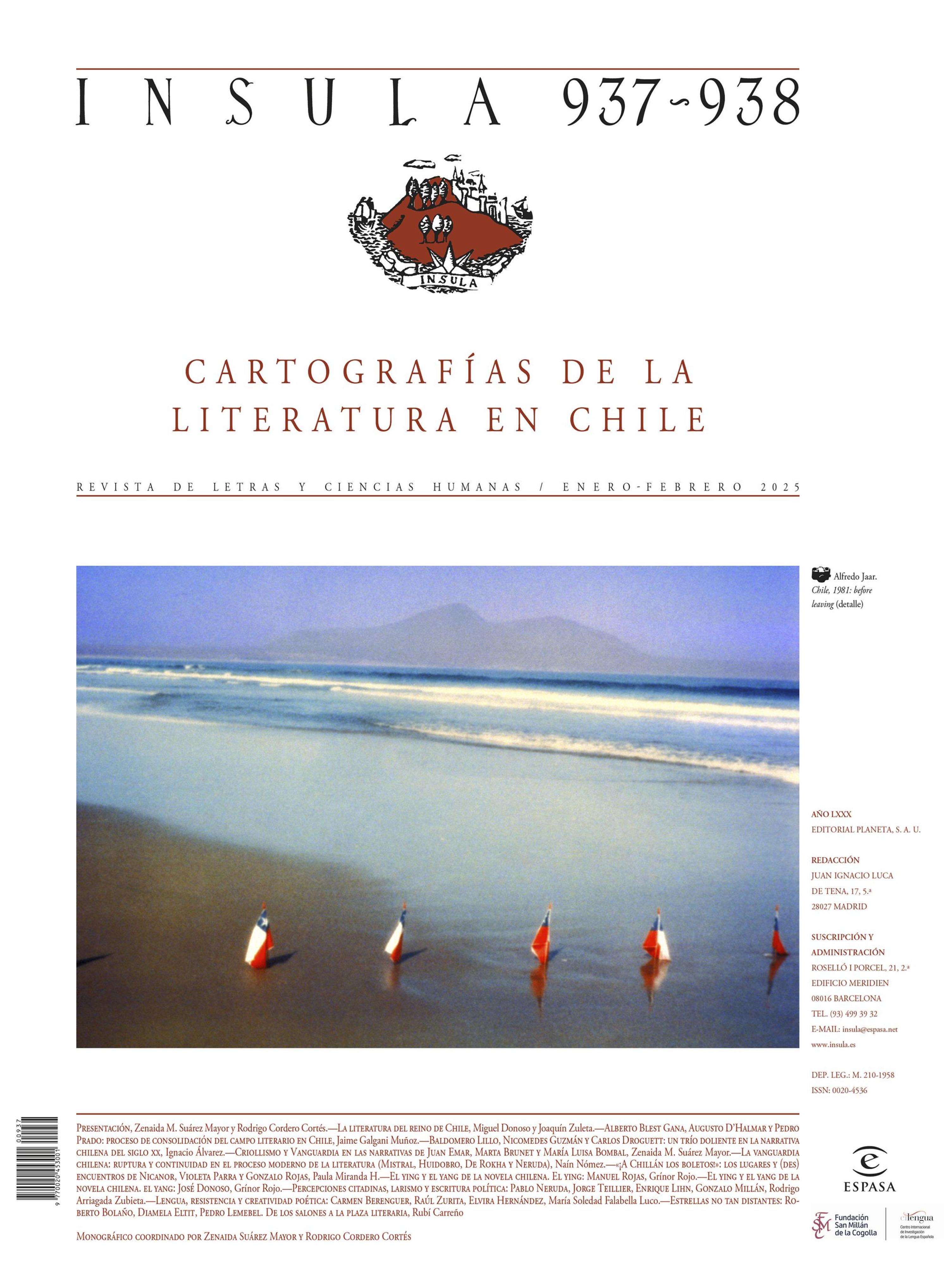 CARTOGRAFÍAS DE LA LITERATURA EN CHILE