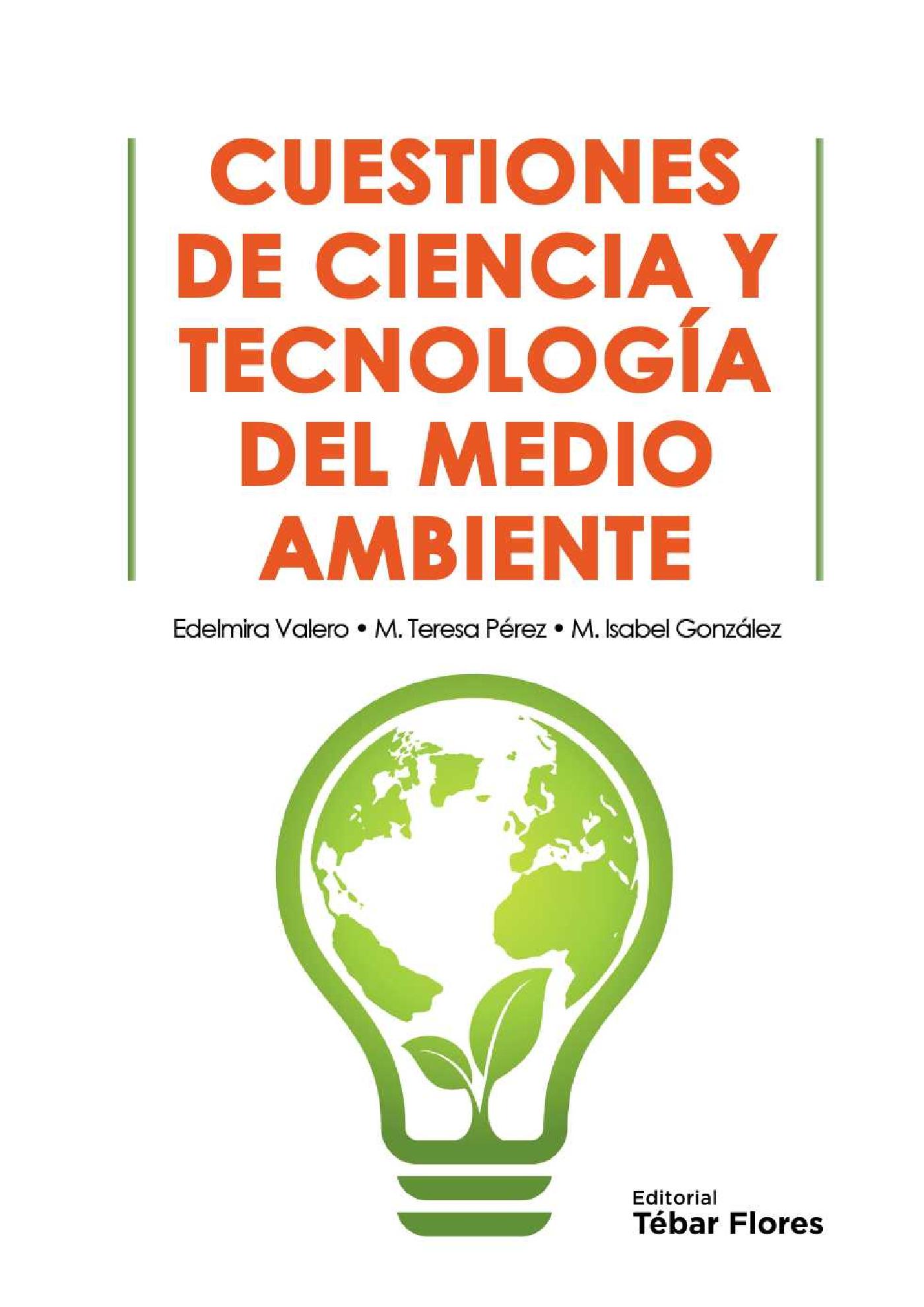 CUESTIONES DE CIENCIA Y TECNOLOGÍA DEL MEDIO AMBIENTE
