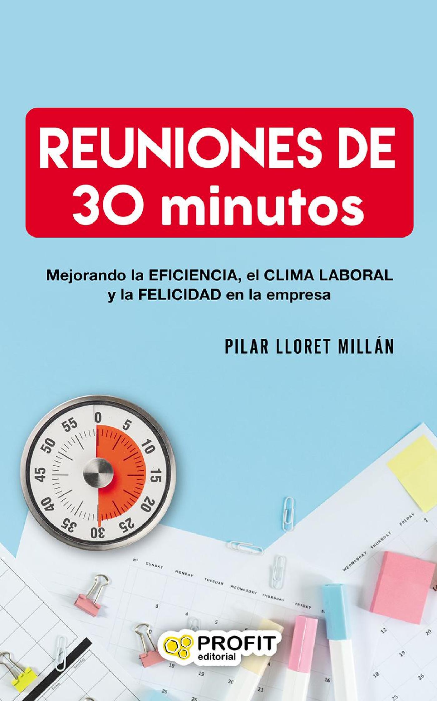 REUNIONES DE 30 MINUTOS. EBOOK.