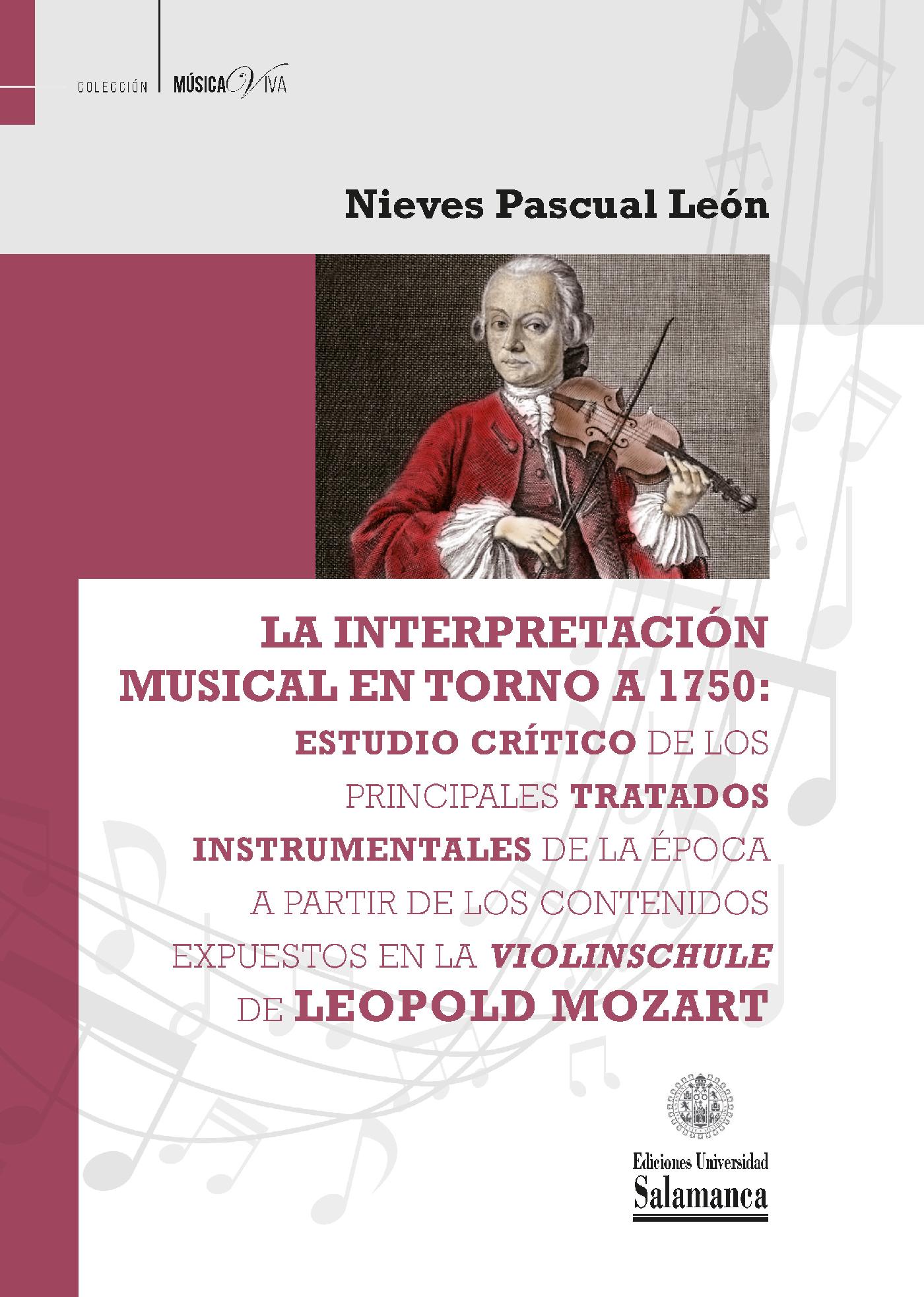 LA INTERPRETACIÛN MUSICAL EN TORNO A 1750