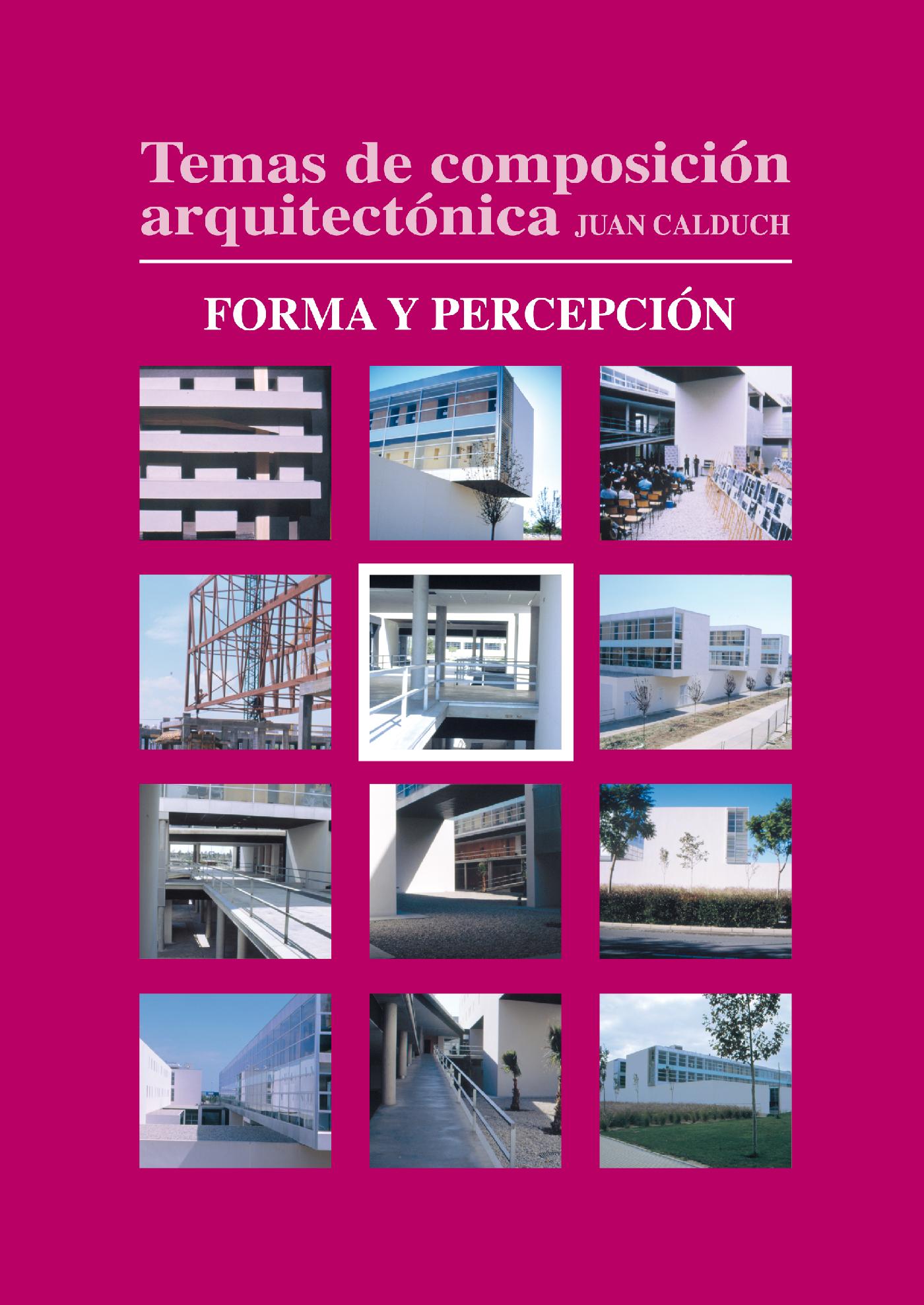 TEMAS DE COMPOSICIÓN ARQUITECTÓNICA. 5.FORMA Y PERCEPCIÓN