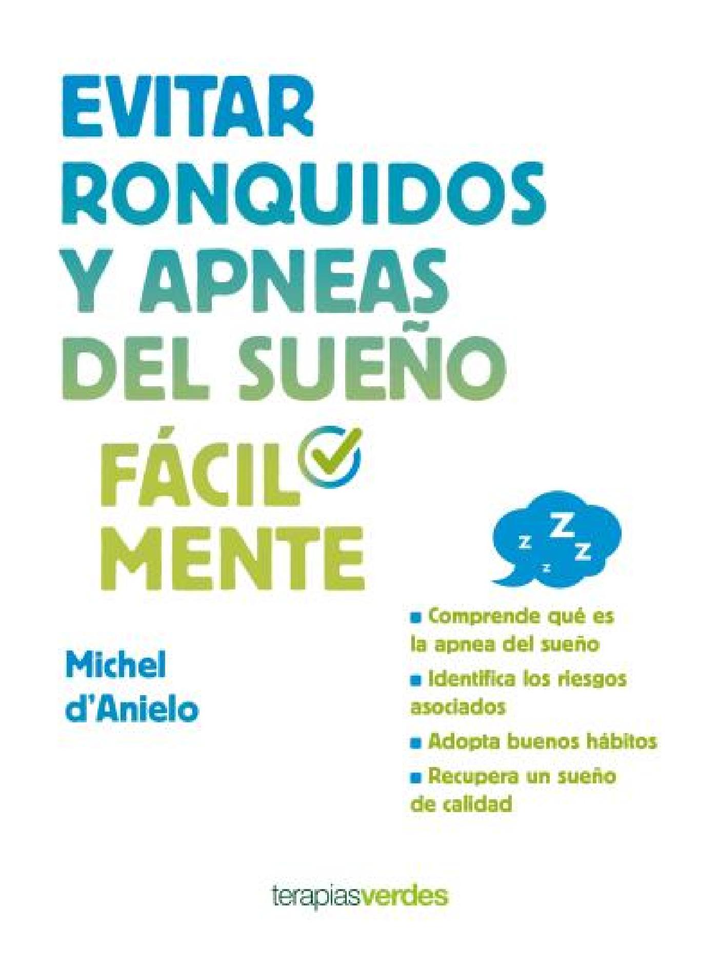 EVITAR RONQUIDOS Y APNEAS DEL SUEÑO