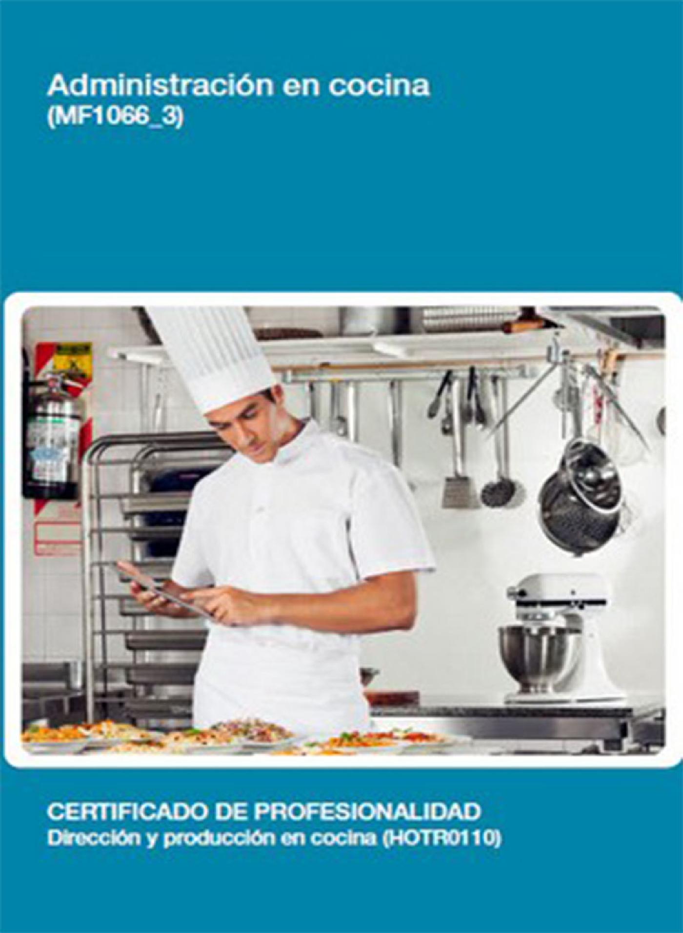 MF1066_3 - ADMINISTRACIÓN EN COCINA