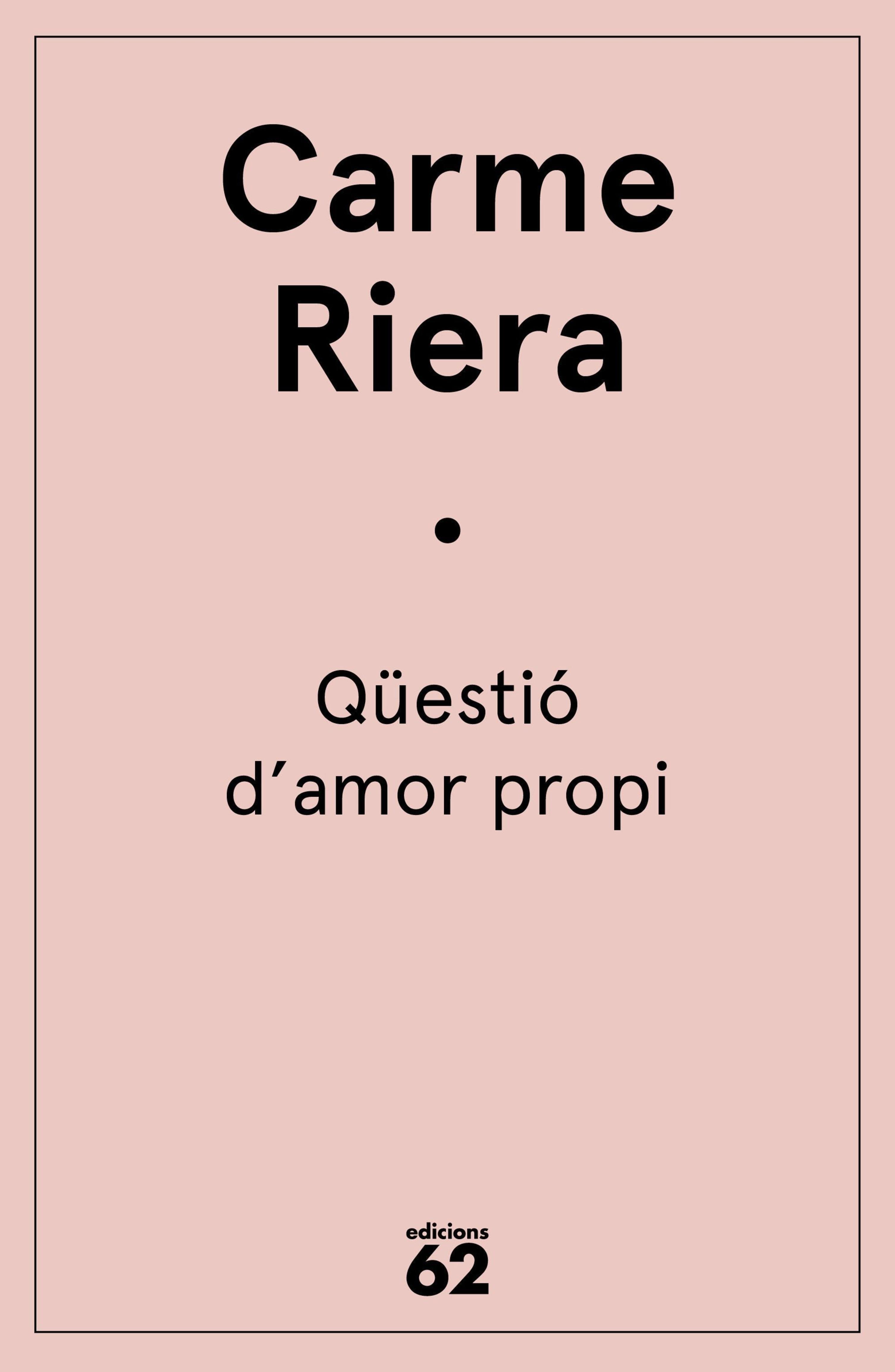 QÜESTIÓ D'AMOR PROPI