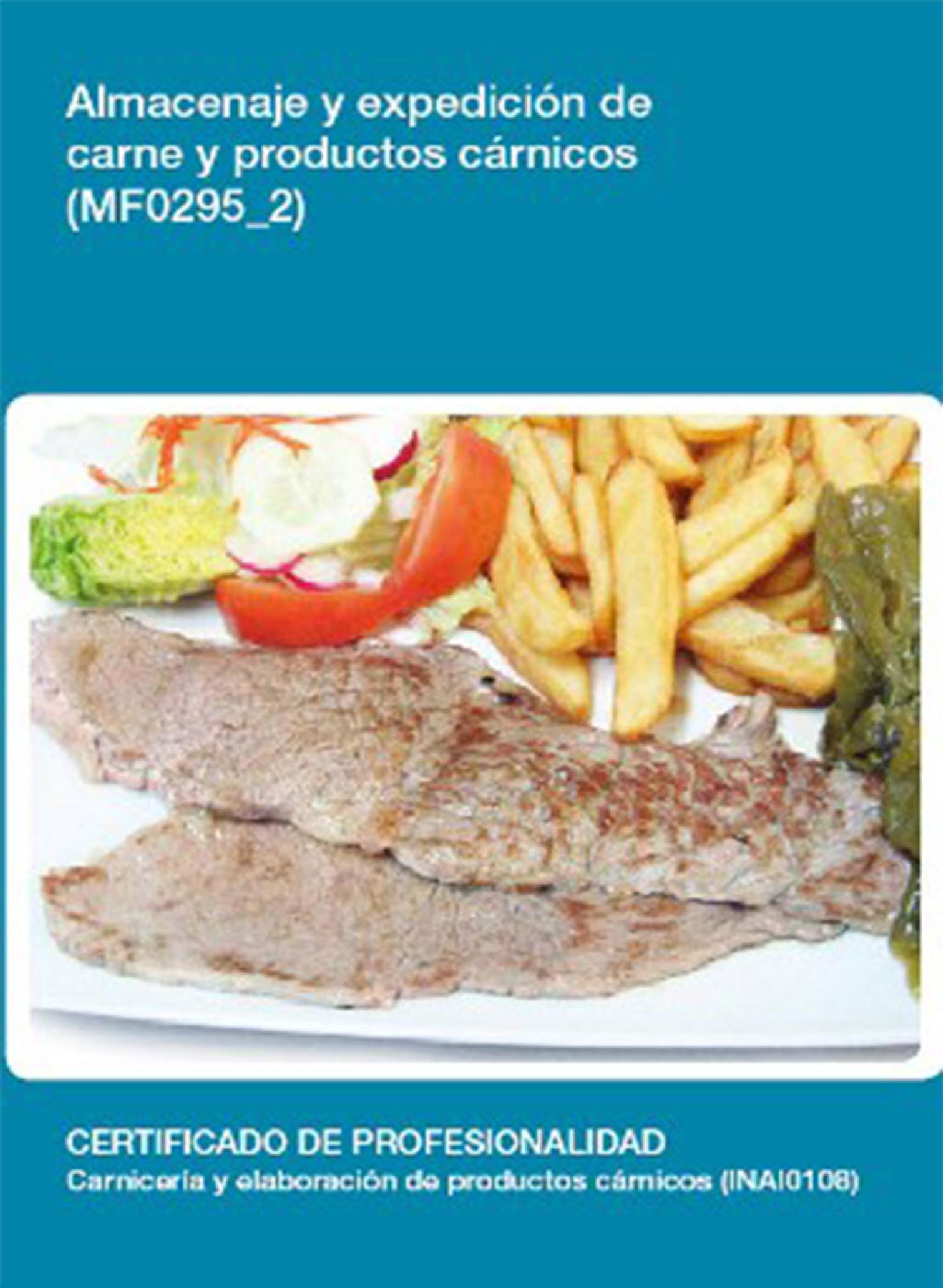 MF0295_2 - ALMACENAJE Y EXPEDICIÓN DE CARNE Y PRODUCTOS CÁRNICOS