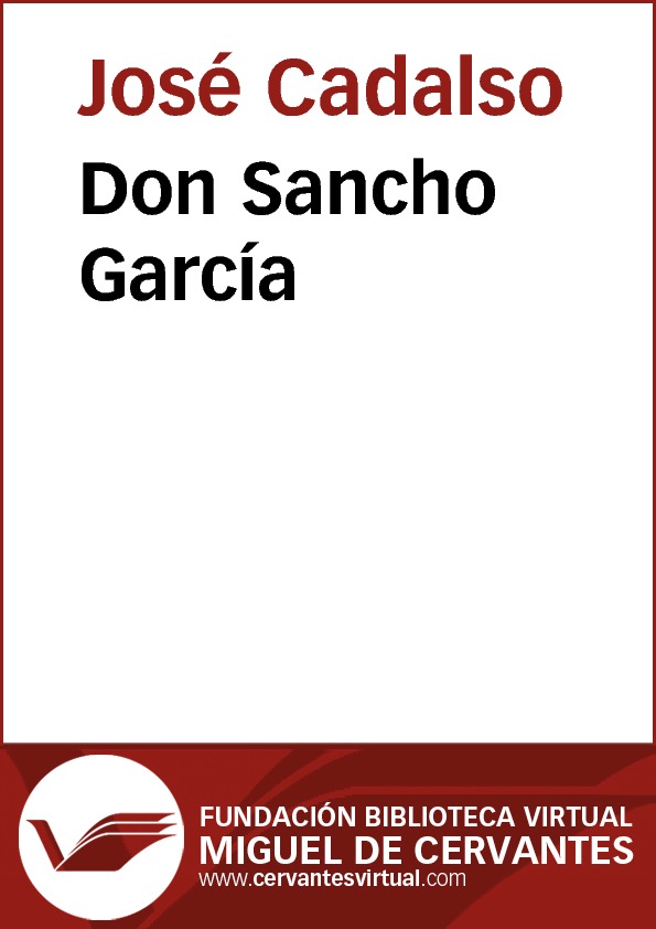 DON SANCHO GARCÍA