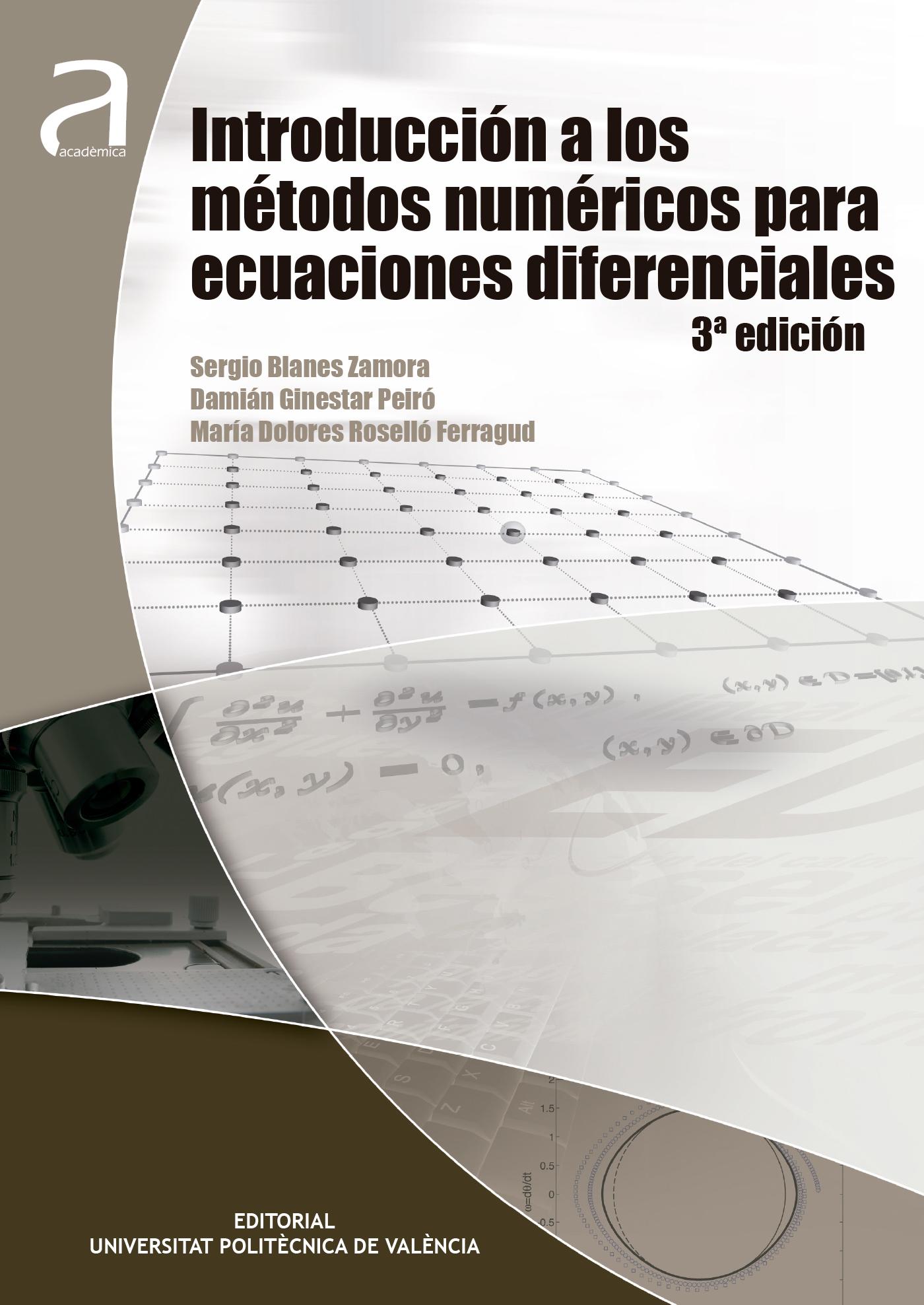 INTRODUCCIÓN A LOS MÉTODOS NUMÉRICOS PARA ECUACIONES DIFERENCIALES