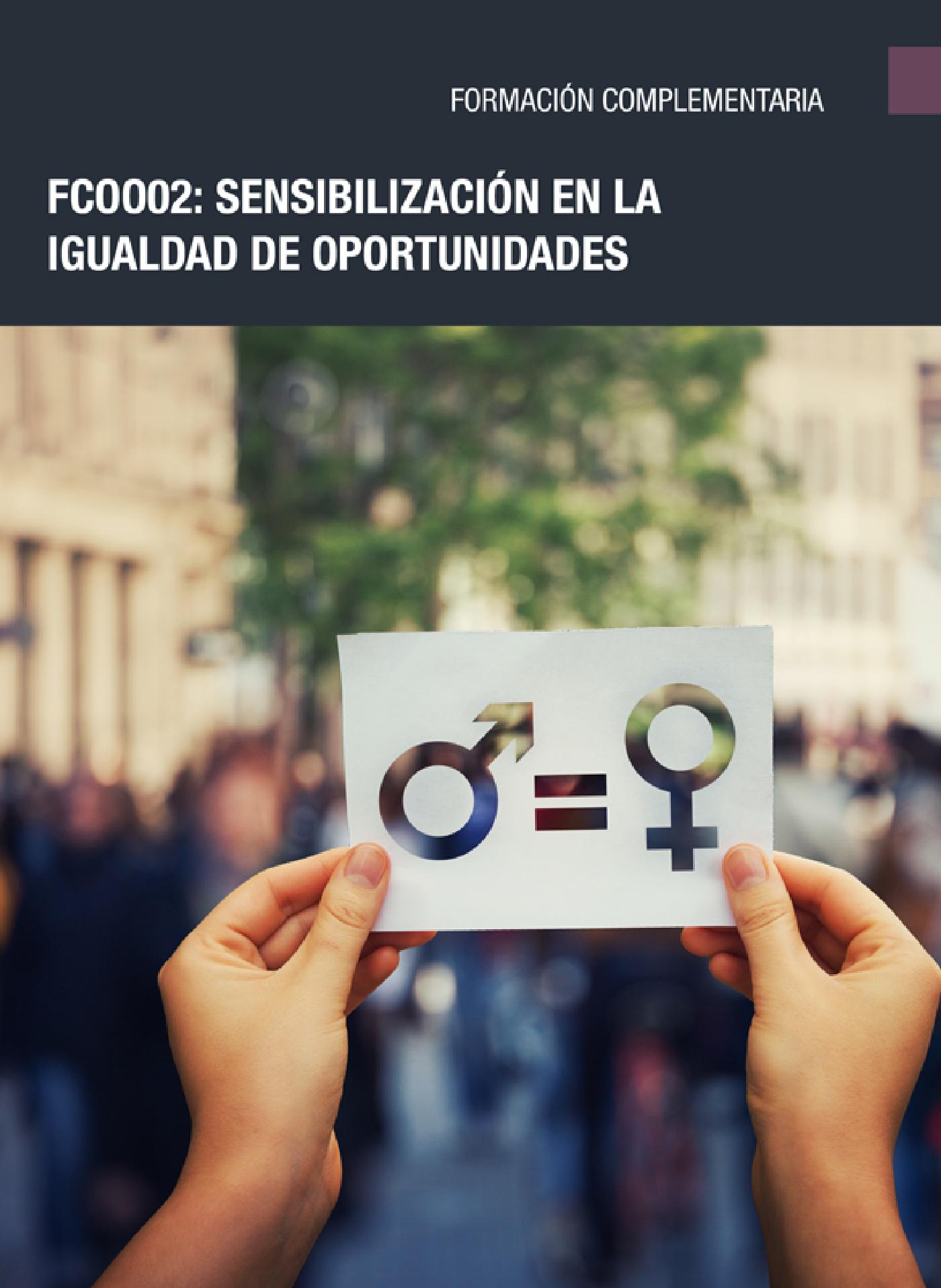FCOO02: SENSIBILIZACIÓN EN LA IGUALDAD DE OPORTUNIDADES