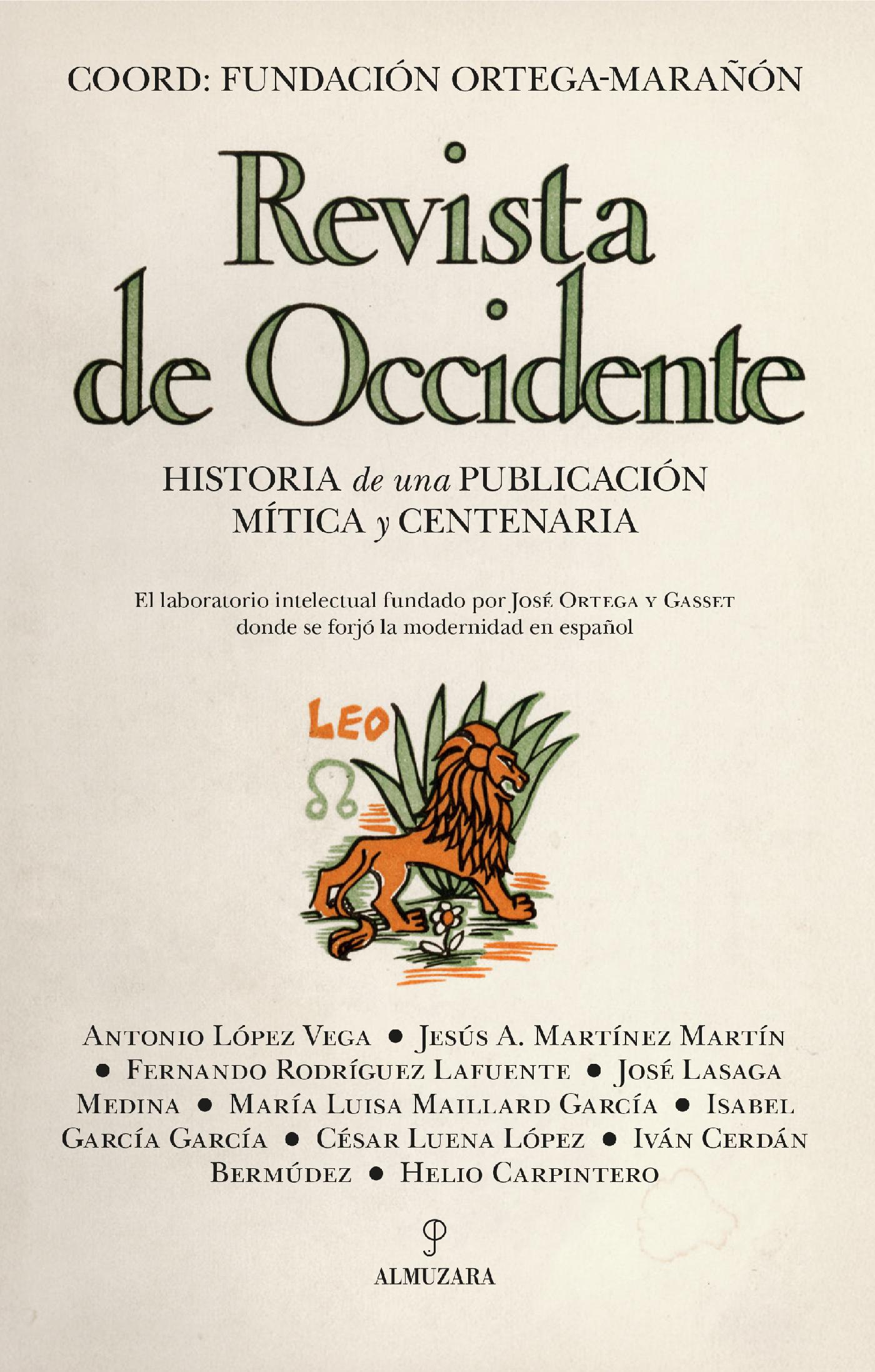 REVISTA DE OCCIDENTE