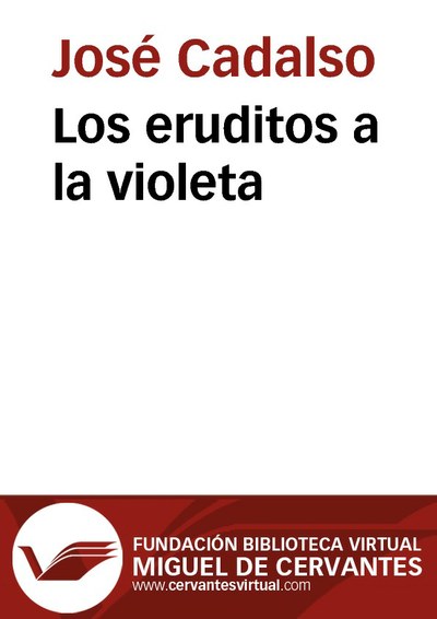 LOS ERUDITOS A LA VIOLETA