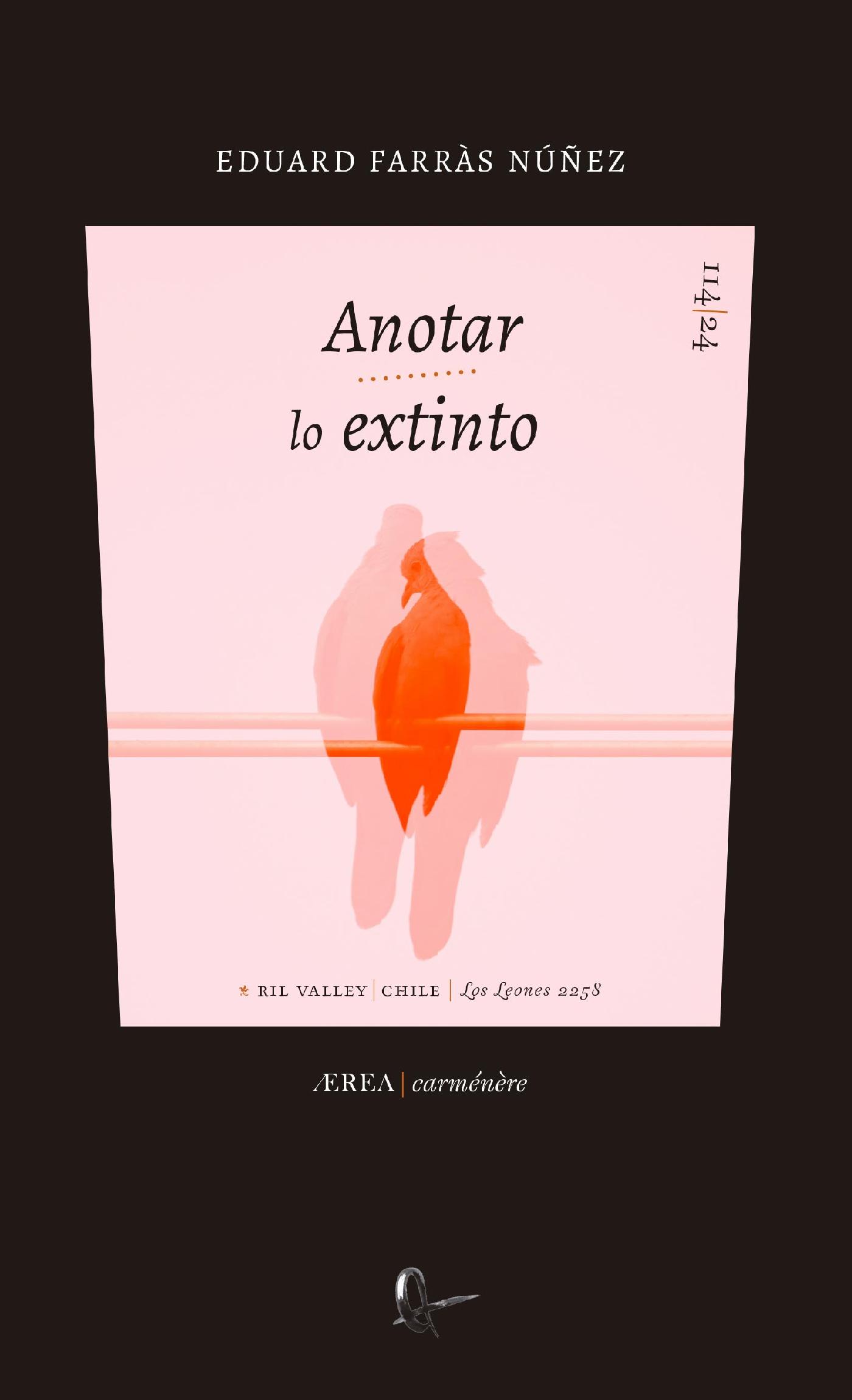 ANOTAR LO EXTINTO